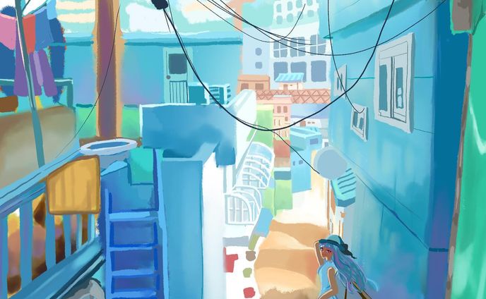 test、landscape