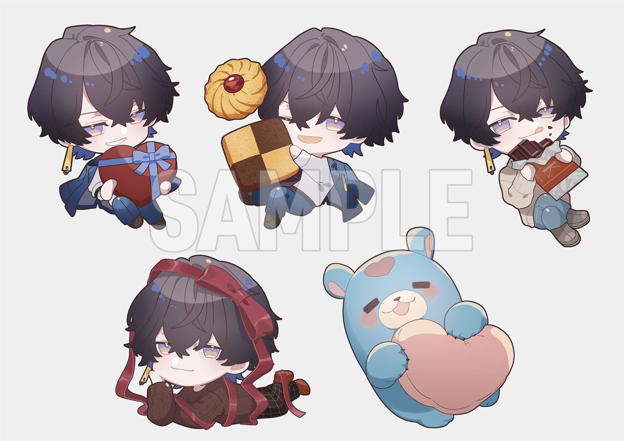 【お仕事】デフォルメイラスト作成-1