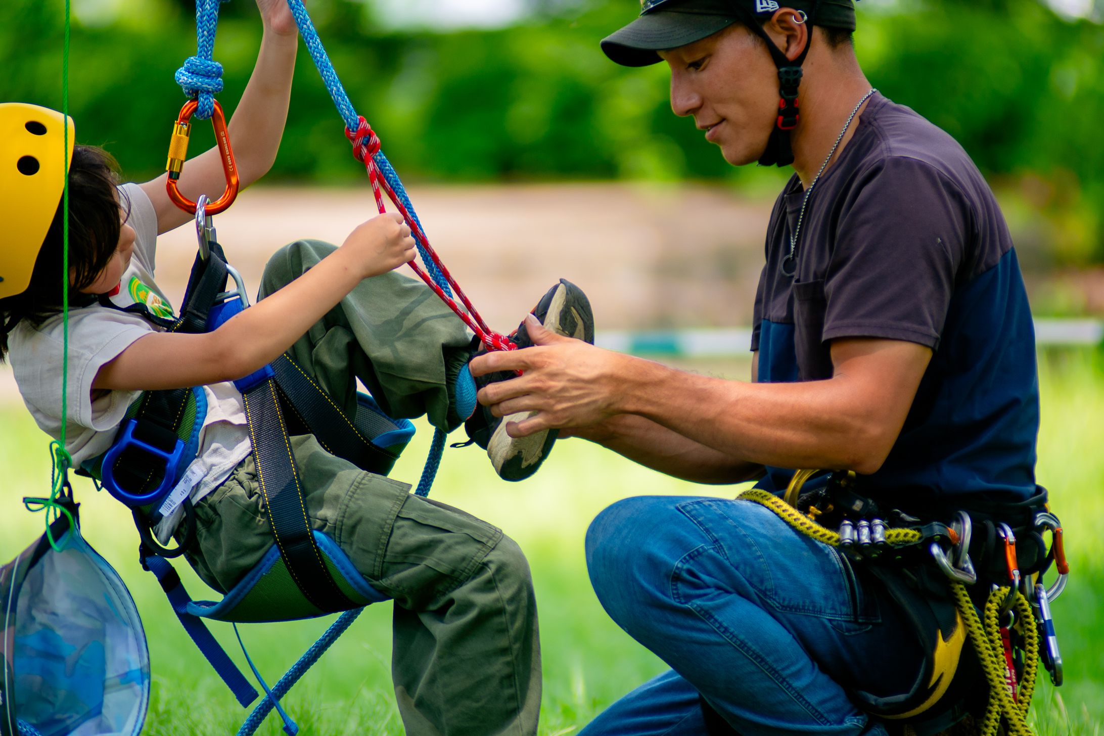 ツリーロープクライミング-1