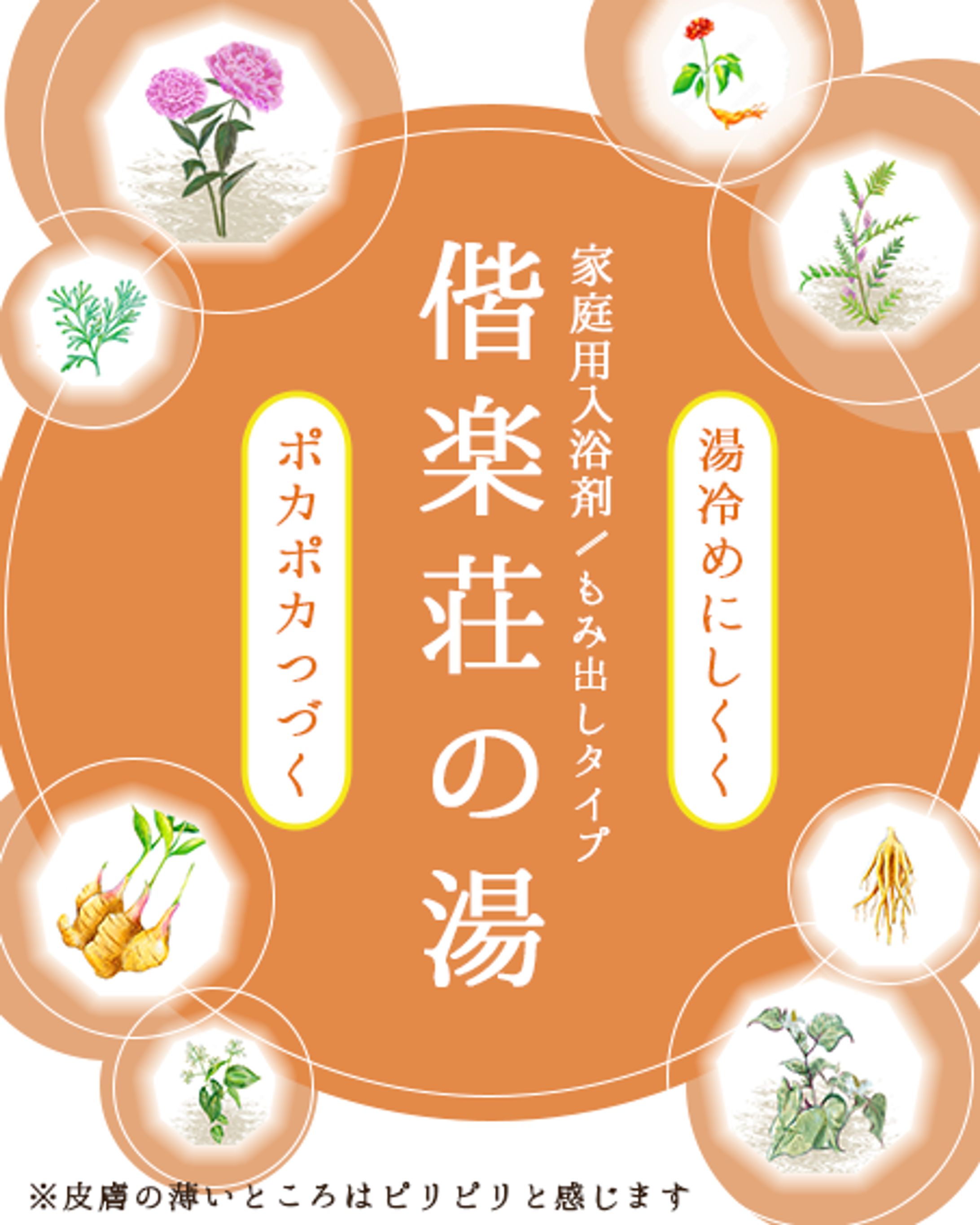 【自主制作】入浴剤の梱包袋デザイン-1