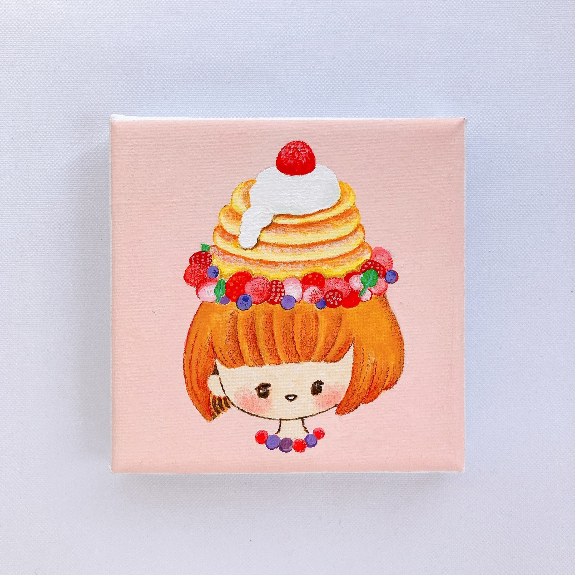 たべもの似顔絵-1