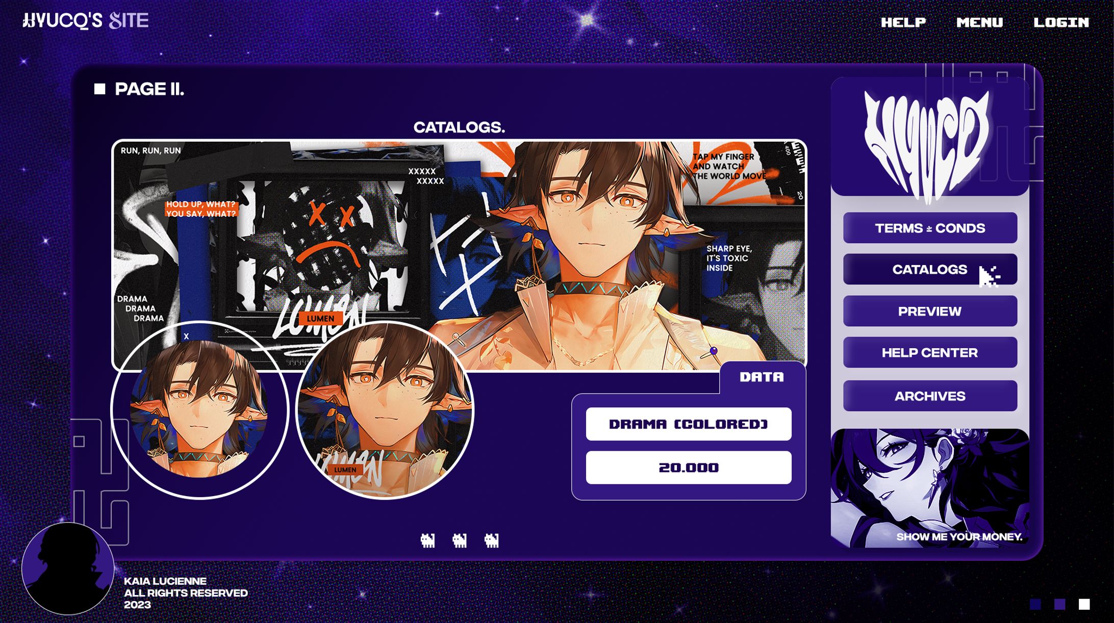 DRAMA - Twitter Layout (vibranteam monthly challenge Nov)-1