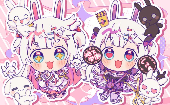 白兎ねむり様 オリジナル曲MV用イラスト