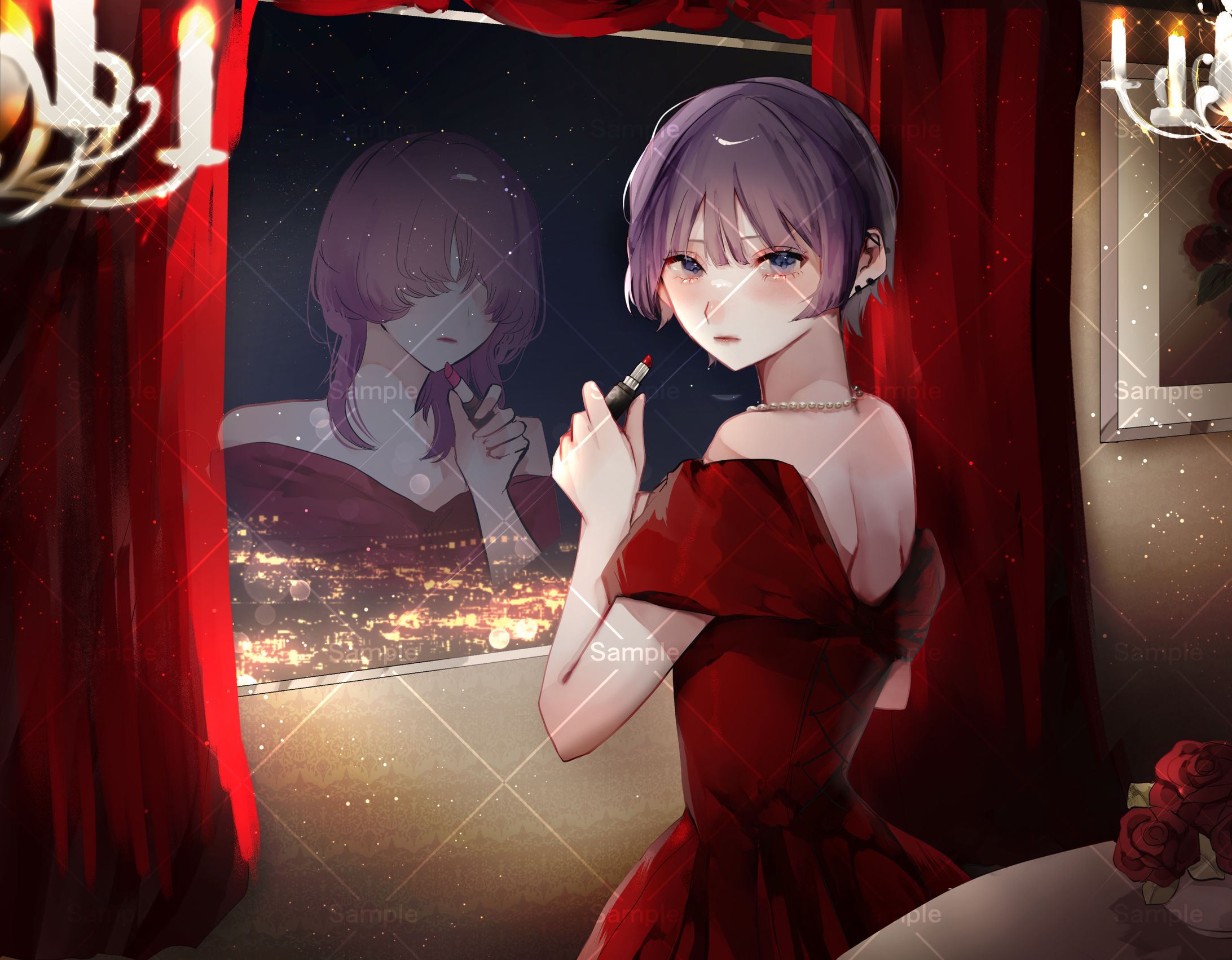 多加那ｳｫﾆ様 cover動画 イラスト(2023.9)-1