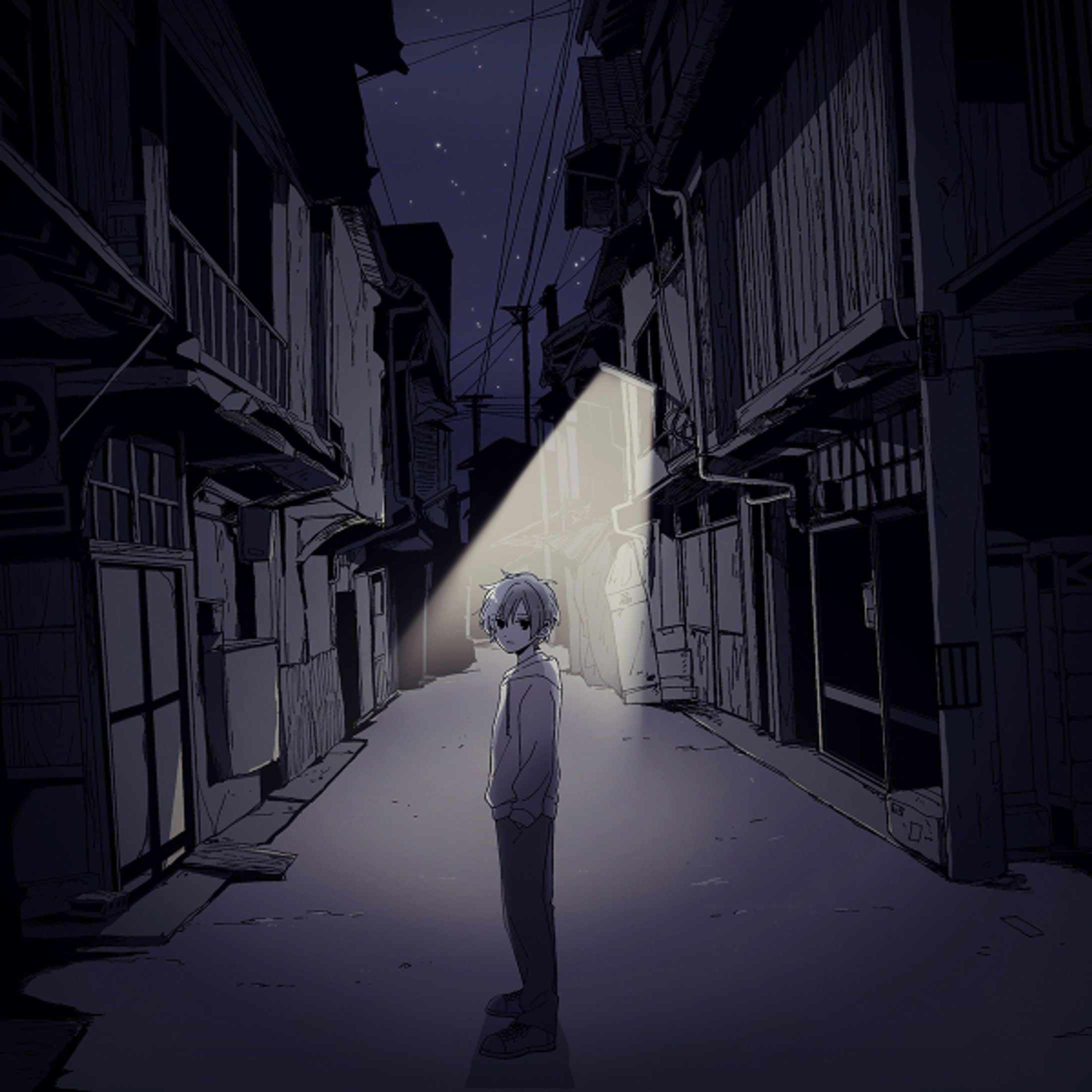 REINO　EP「露光」カバーイラスト-1