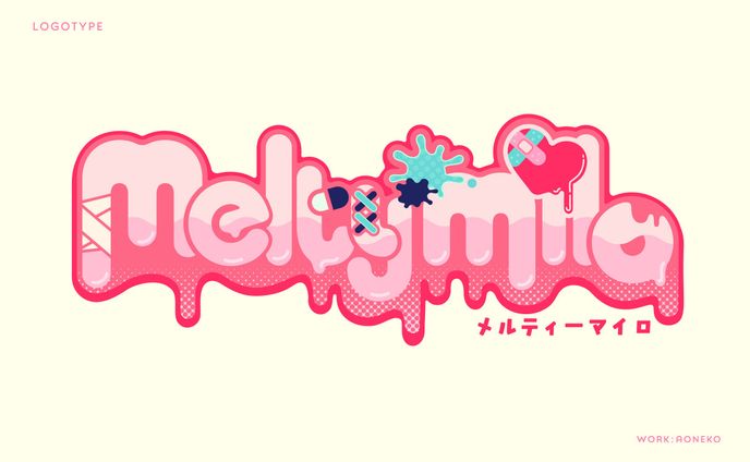 meltymilo様　ロゴ