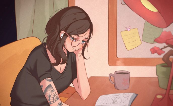 ご依頼　お誕生日イラスト