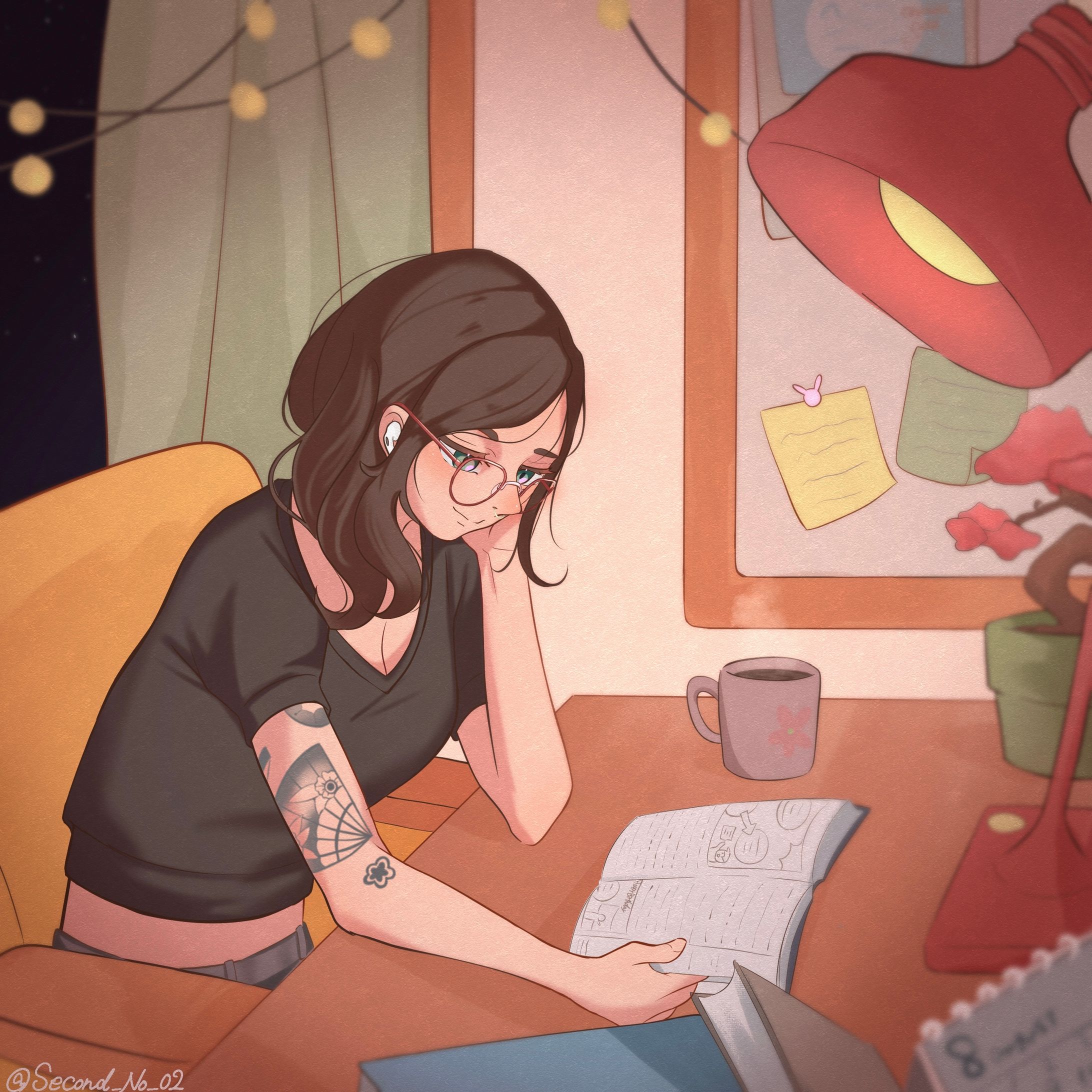 ご依頼　お誕生日イラスト-1