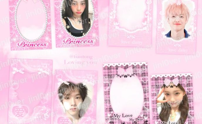 カードフィルター トレカフィルター デザイン photocard filter design