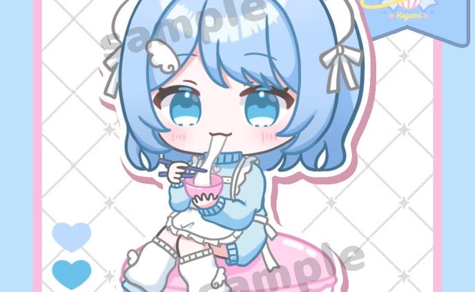 個人様 ミニキャラ(キャラデザ込)