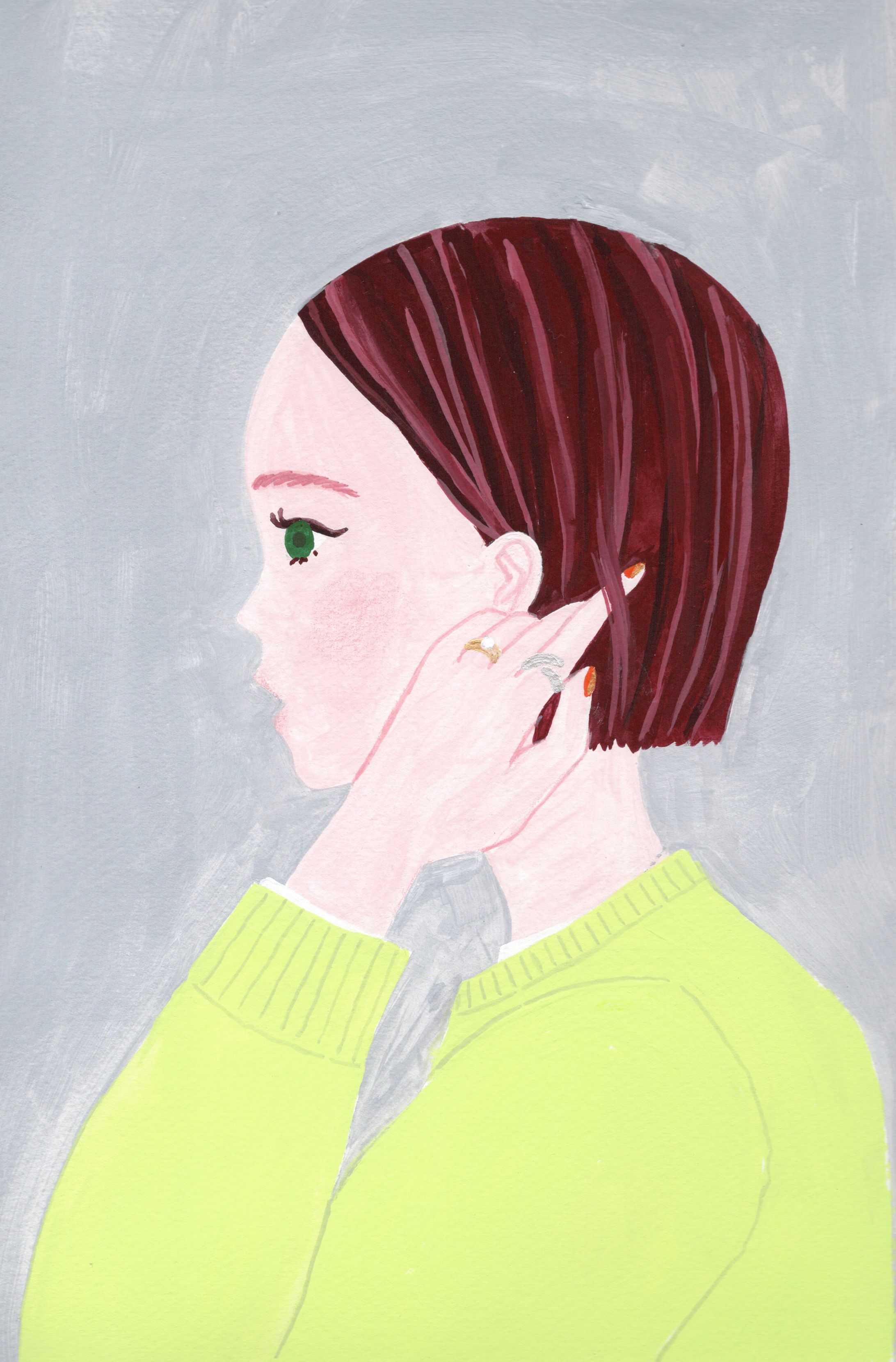 髪を切ったの-1