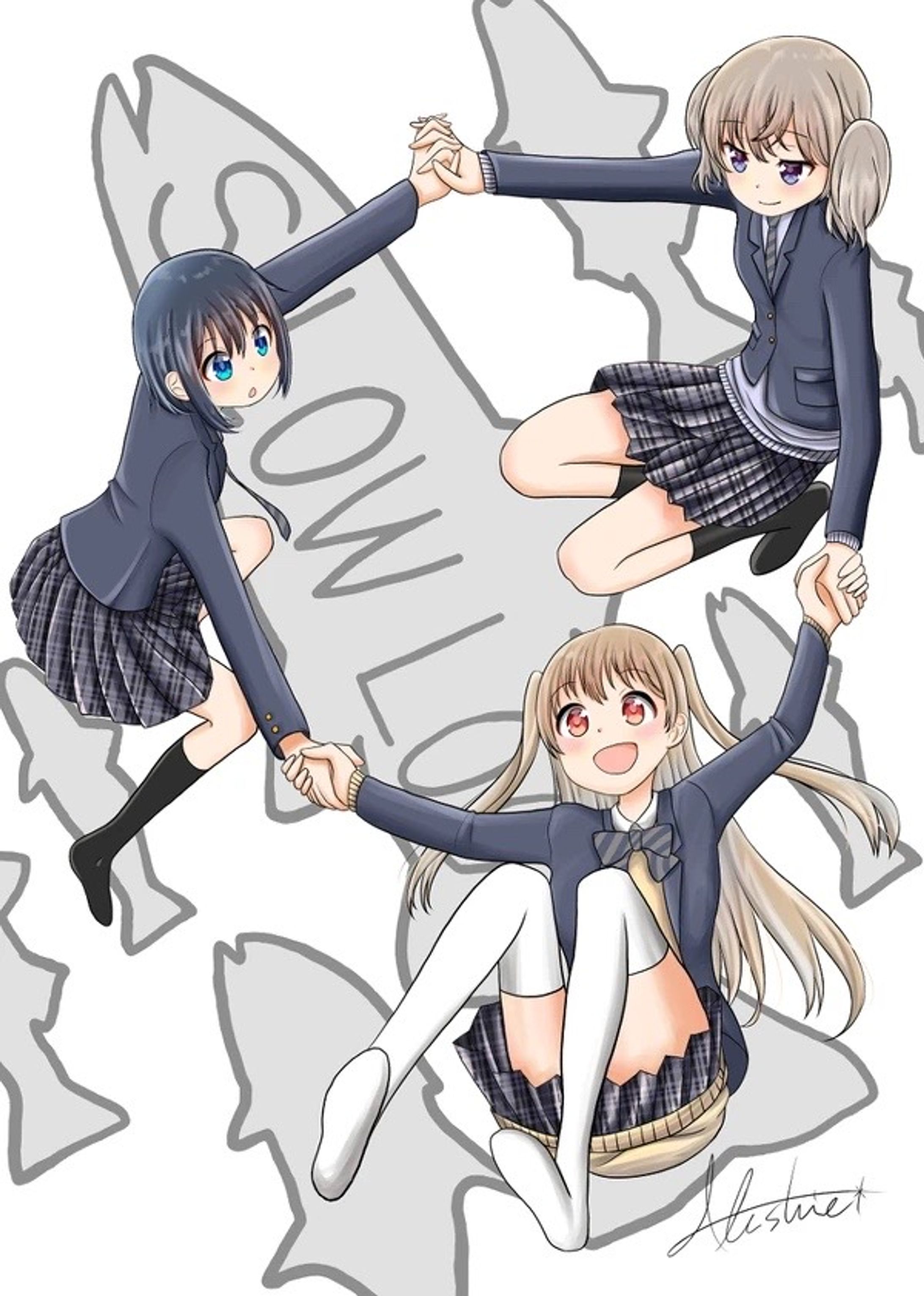 スローループ合同誌　寄稿イラスト-1