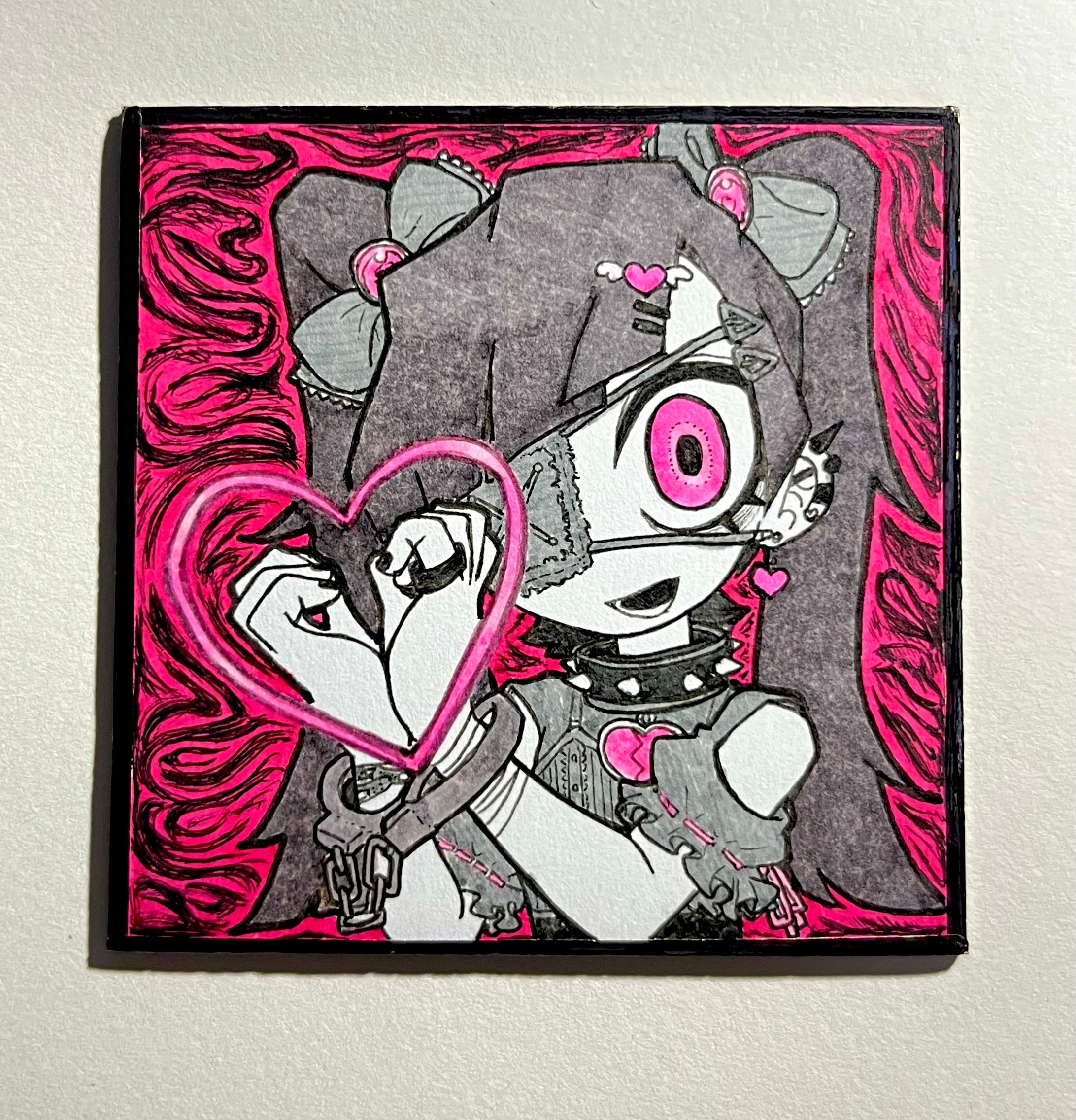 MINI-illust Heart-1