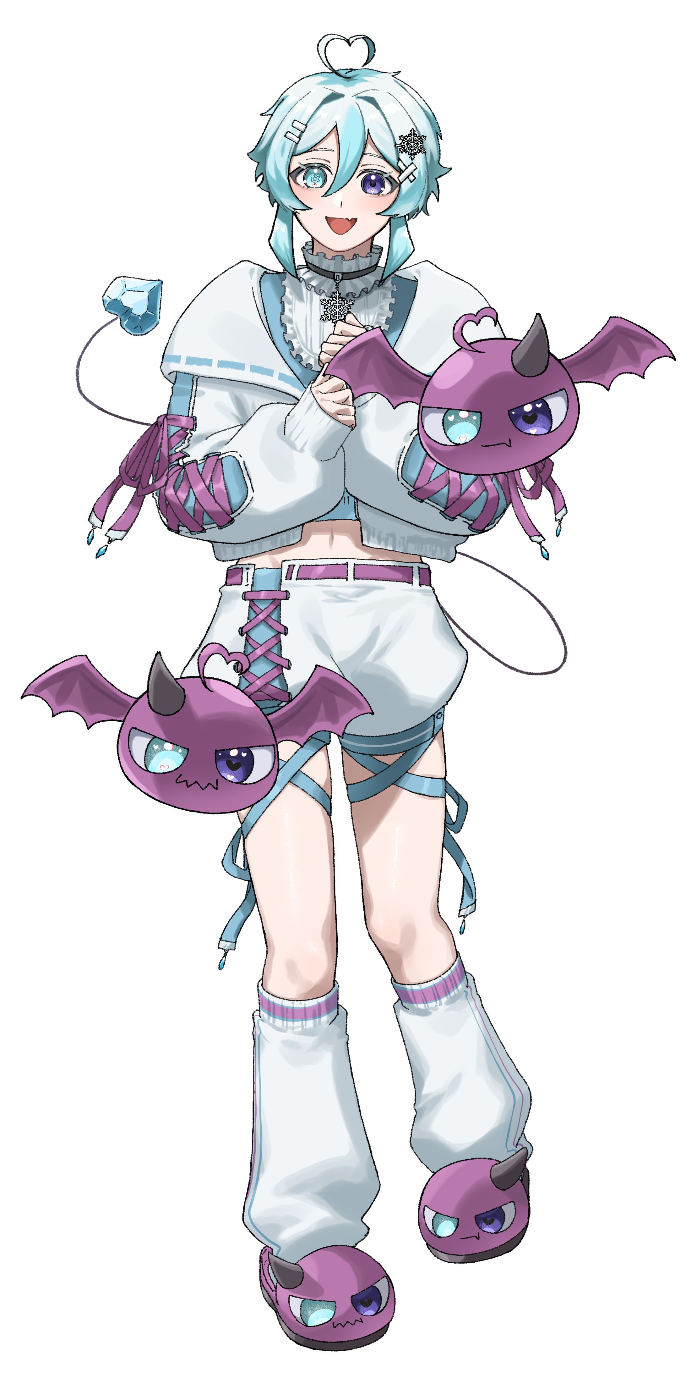 【立ち絵】雪ノ宮さま / 全身立ち絵-1