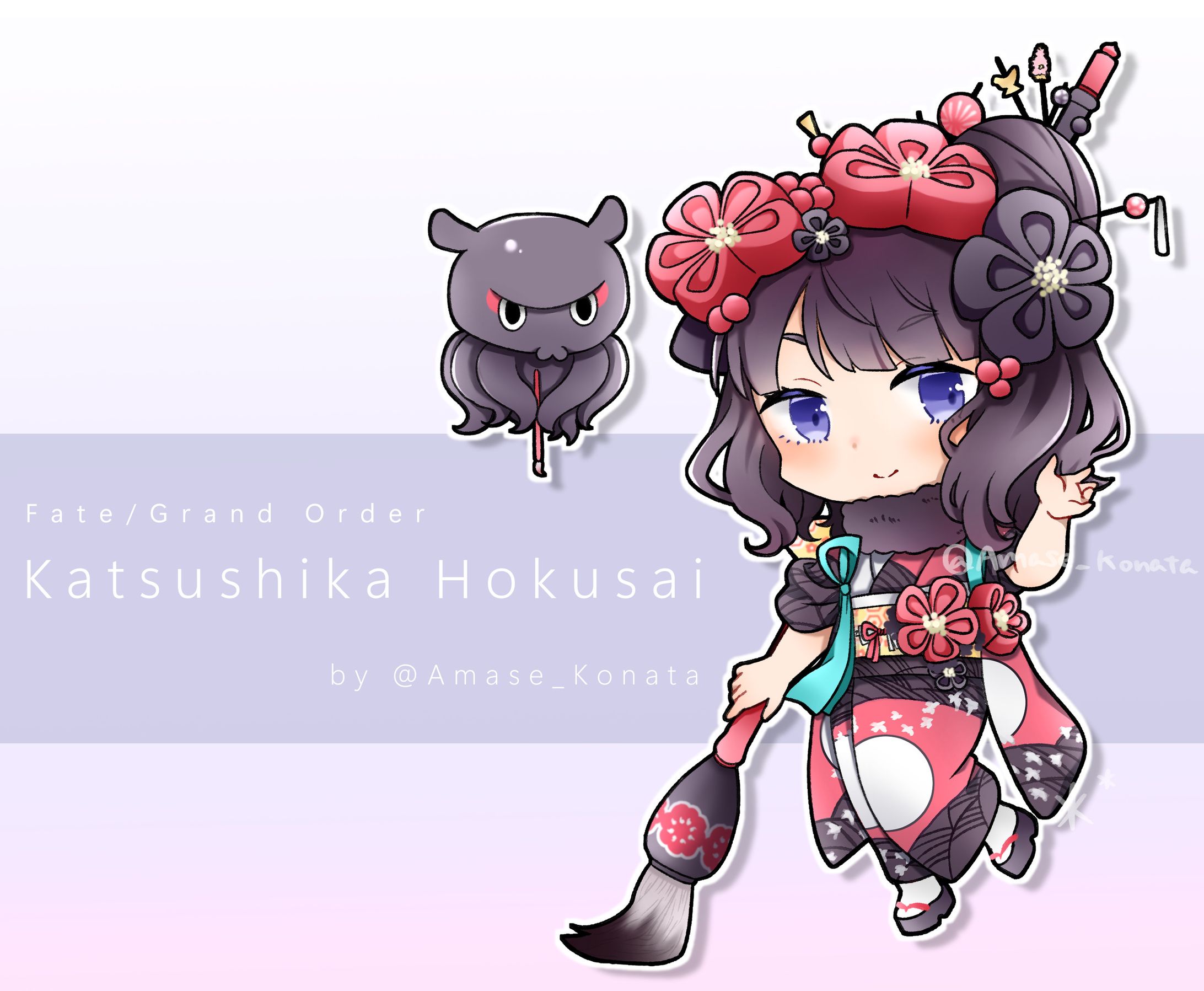 【依頼】北斎ちゃん-1