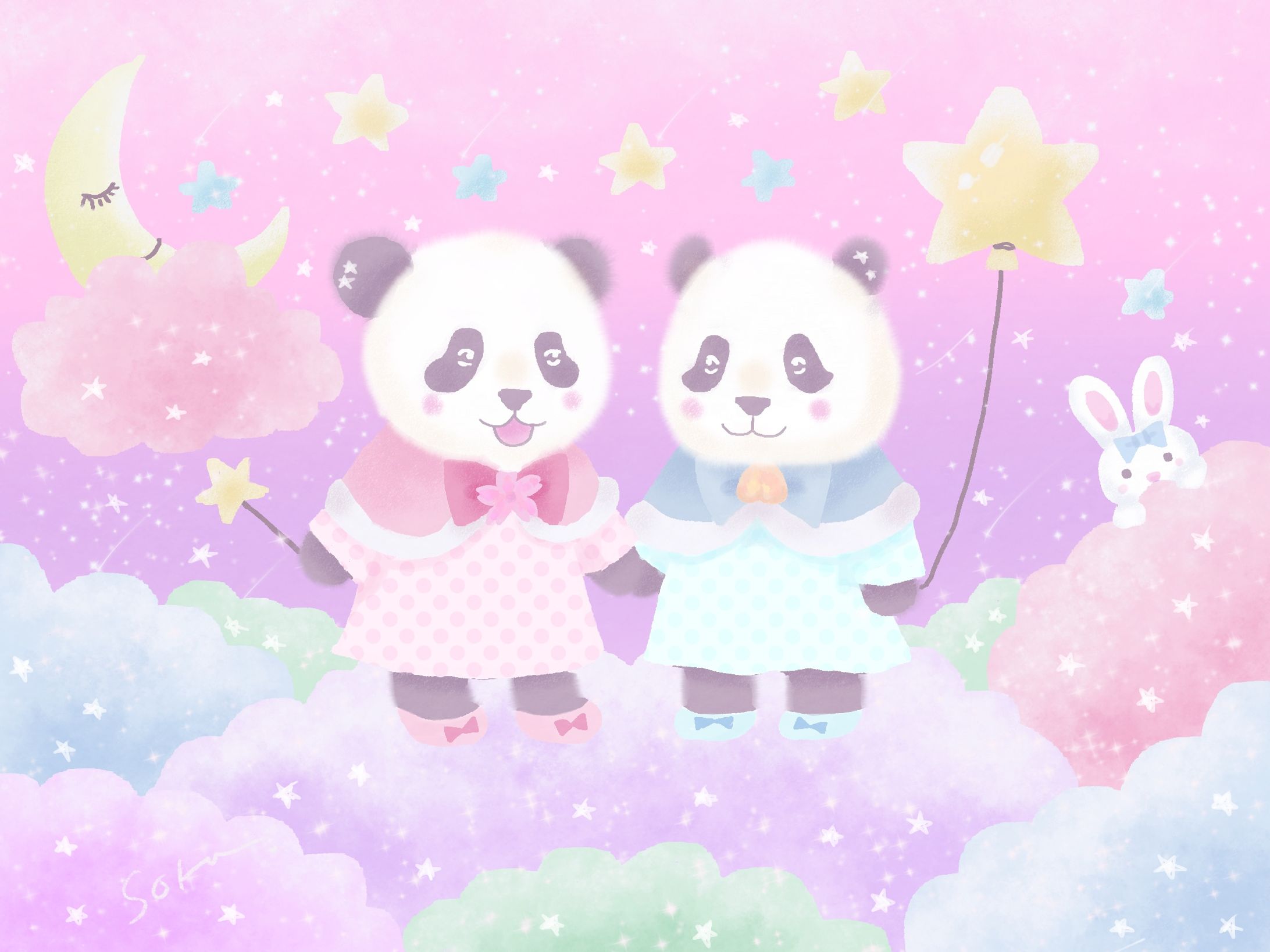 パステルカラーパンダちゃん-1