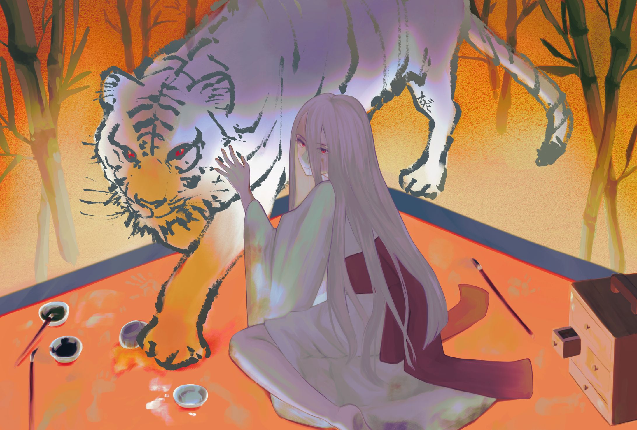 [自主制作]2022年正月イラスト-1