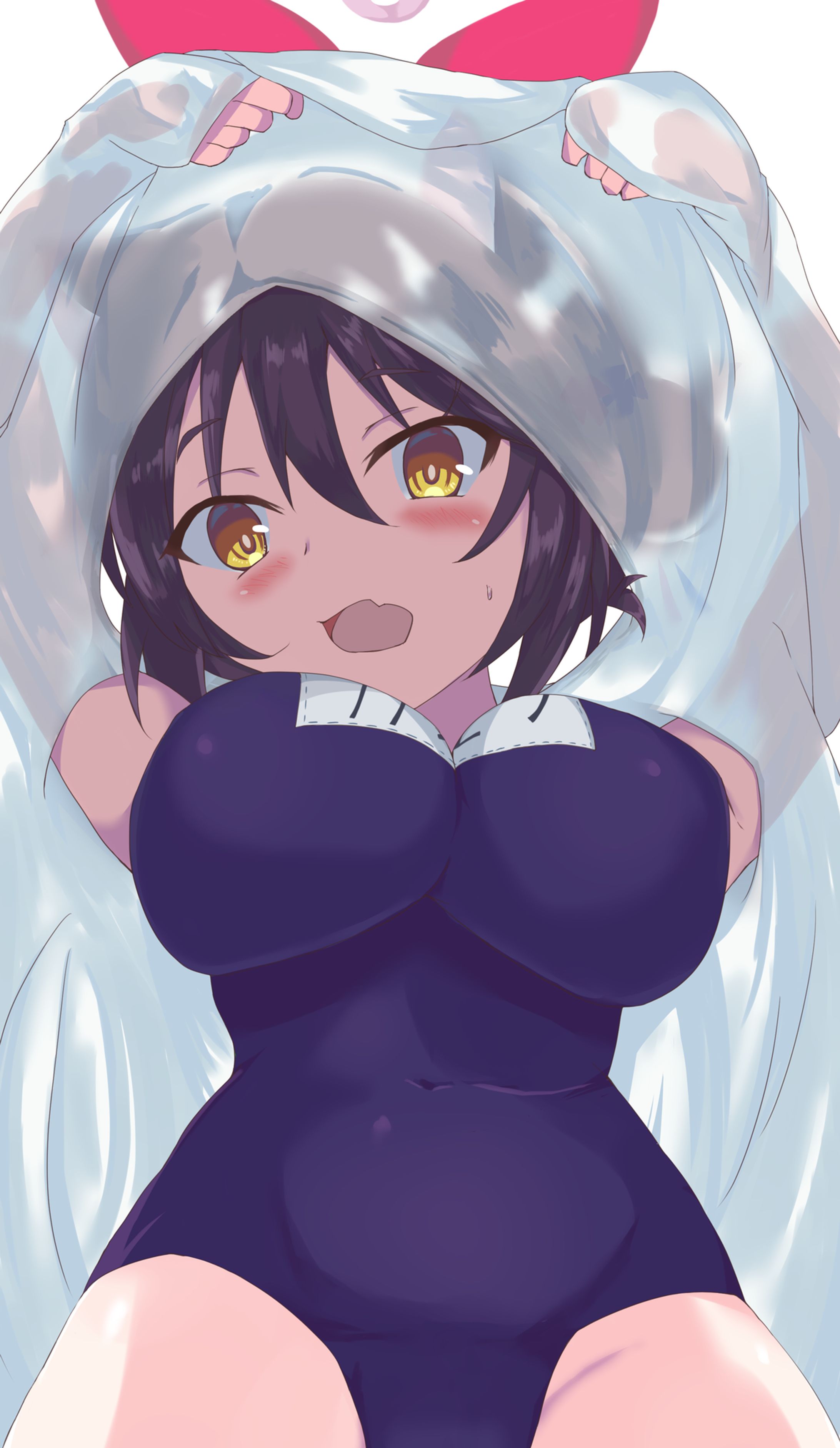 ブルアカ　スク水カエデ-1