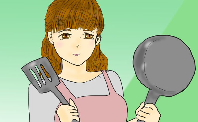 お料理(SNSアイコン）リアル目バージョン