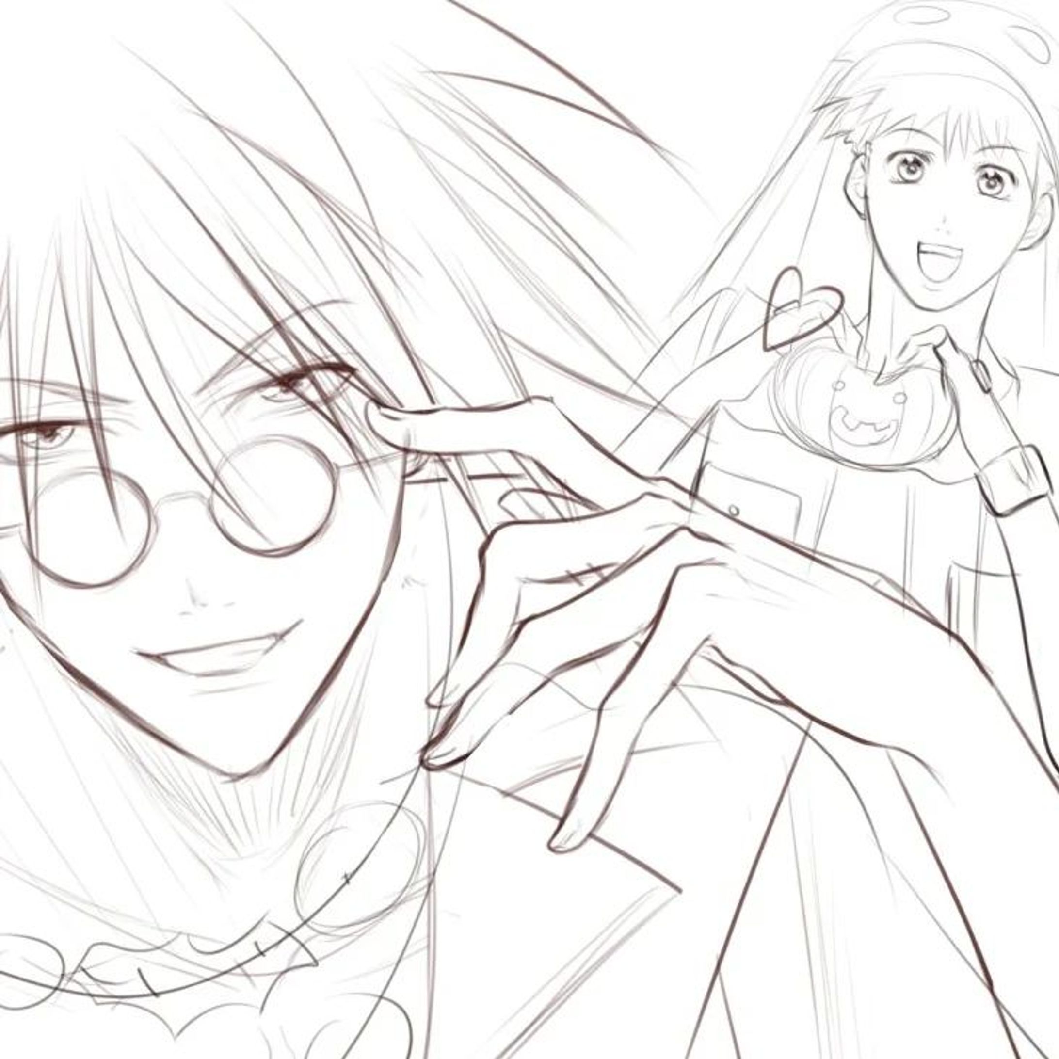 #spooky time is coming and the #getbackers will celebrate it too~♡

#anime #manga #sketch #wip #fanart #ikemen #halloween-1