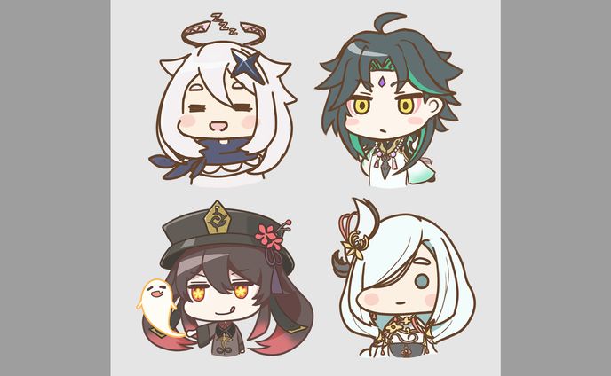 原神ミニキャラ制作