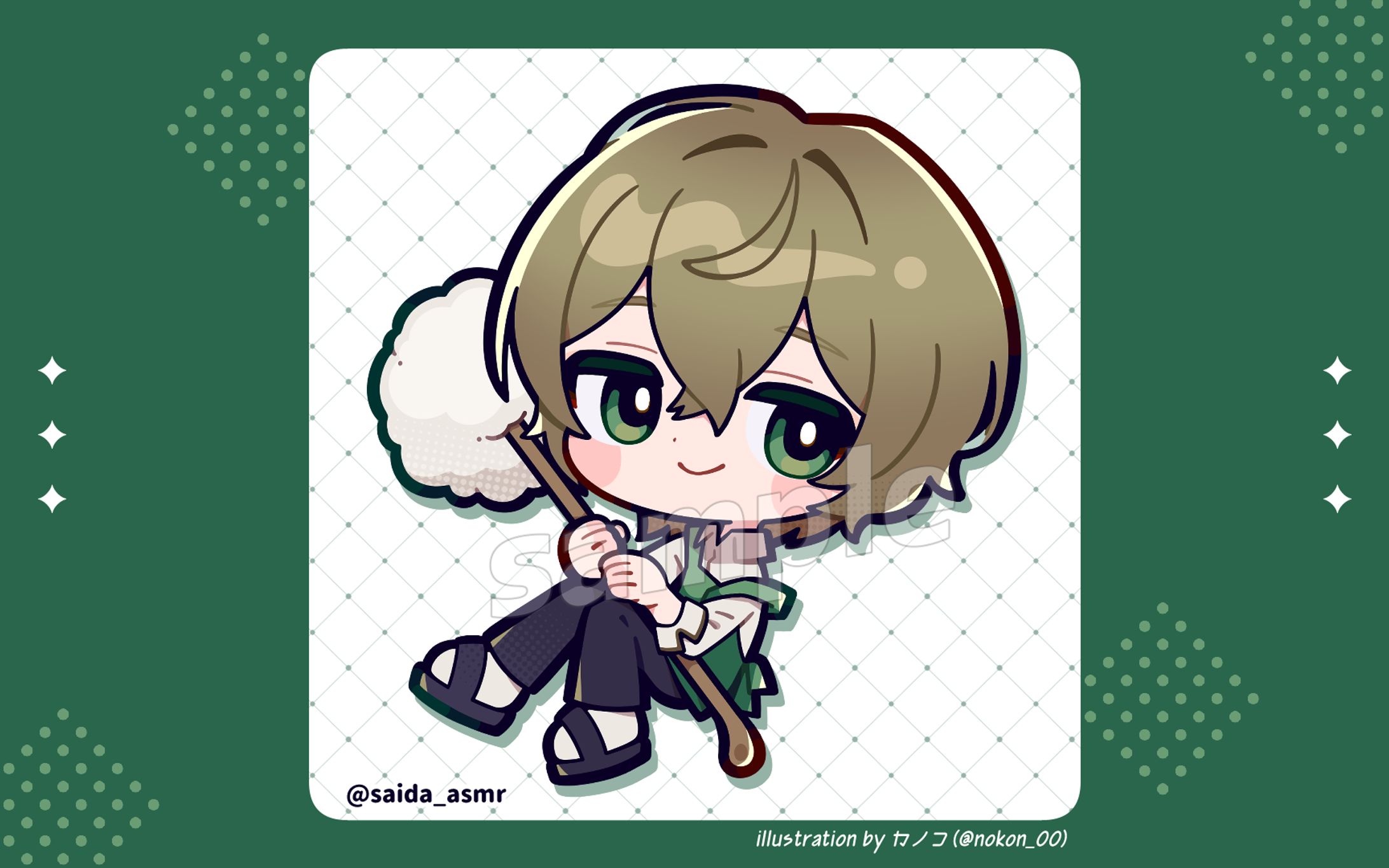 【works】斉田様ミニキャライラスト-1