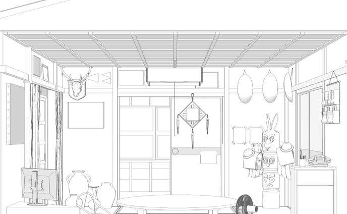 日本家屋（高良姉妹邸）