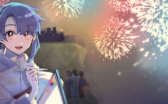 【バナーイラスト】オンラインイベント