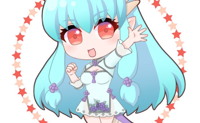 自キャラ　デフォルメキャラ