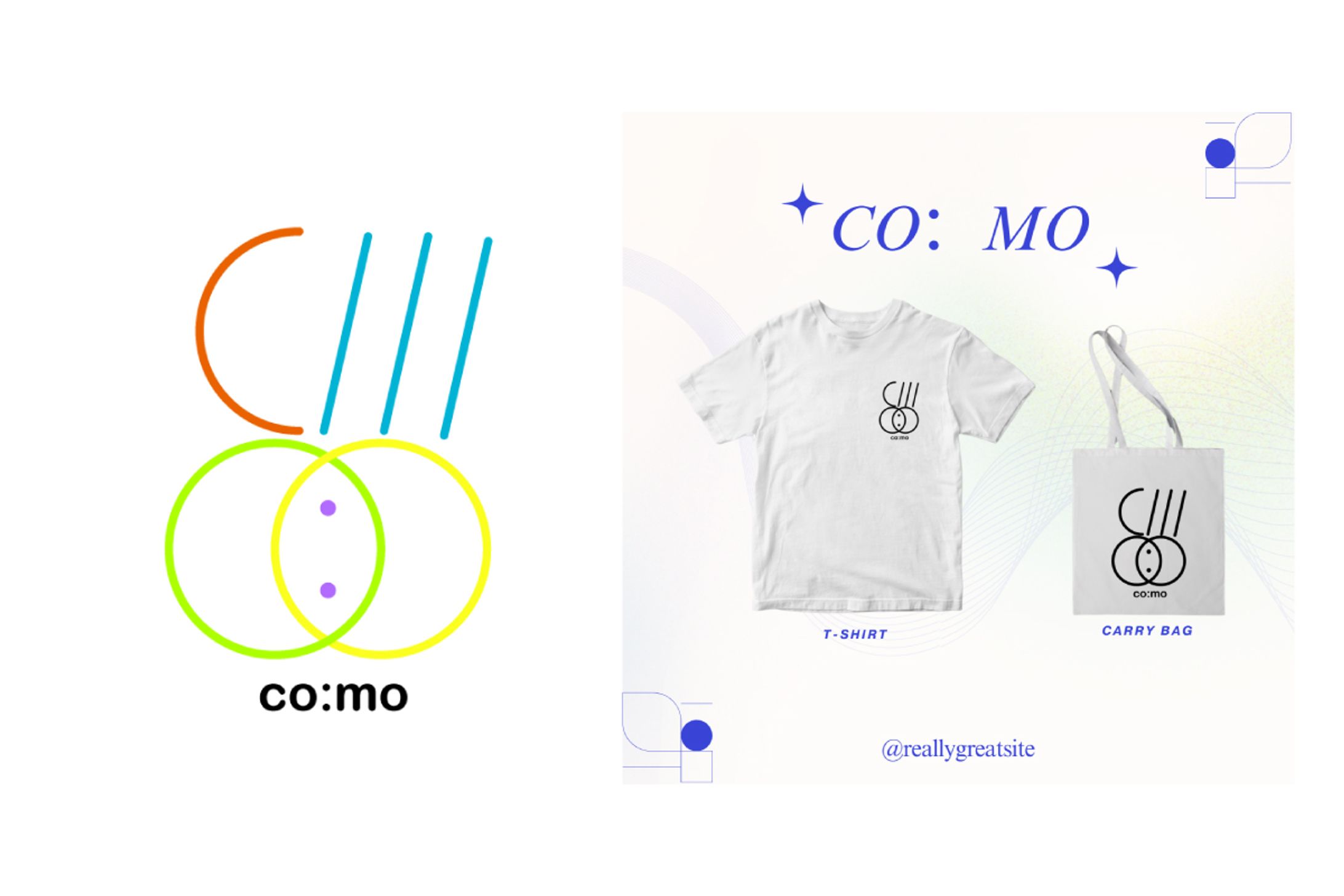 ファッションブランド「co：mo」ロゴ-1