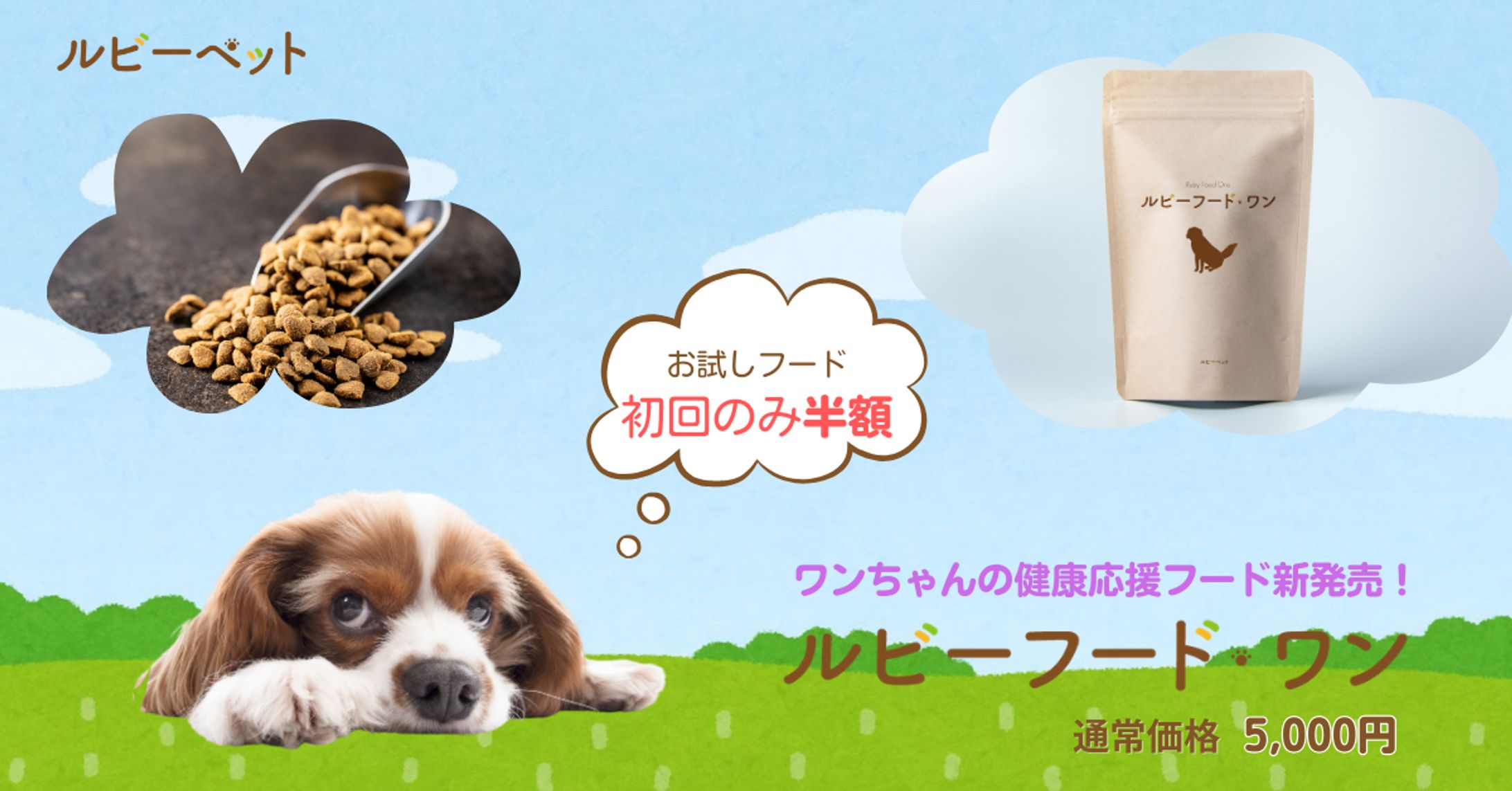 【Her Tech架空案件]　ペットフードのバナー　X用-1