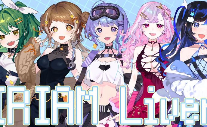 IRIAM向けキャラクターイラスト