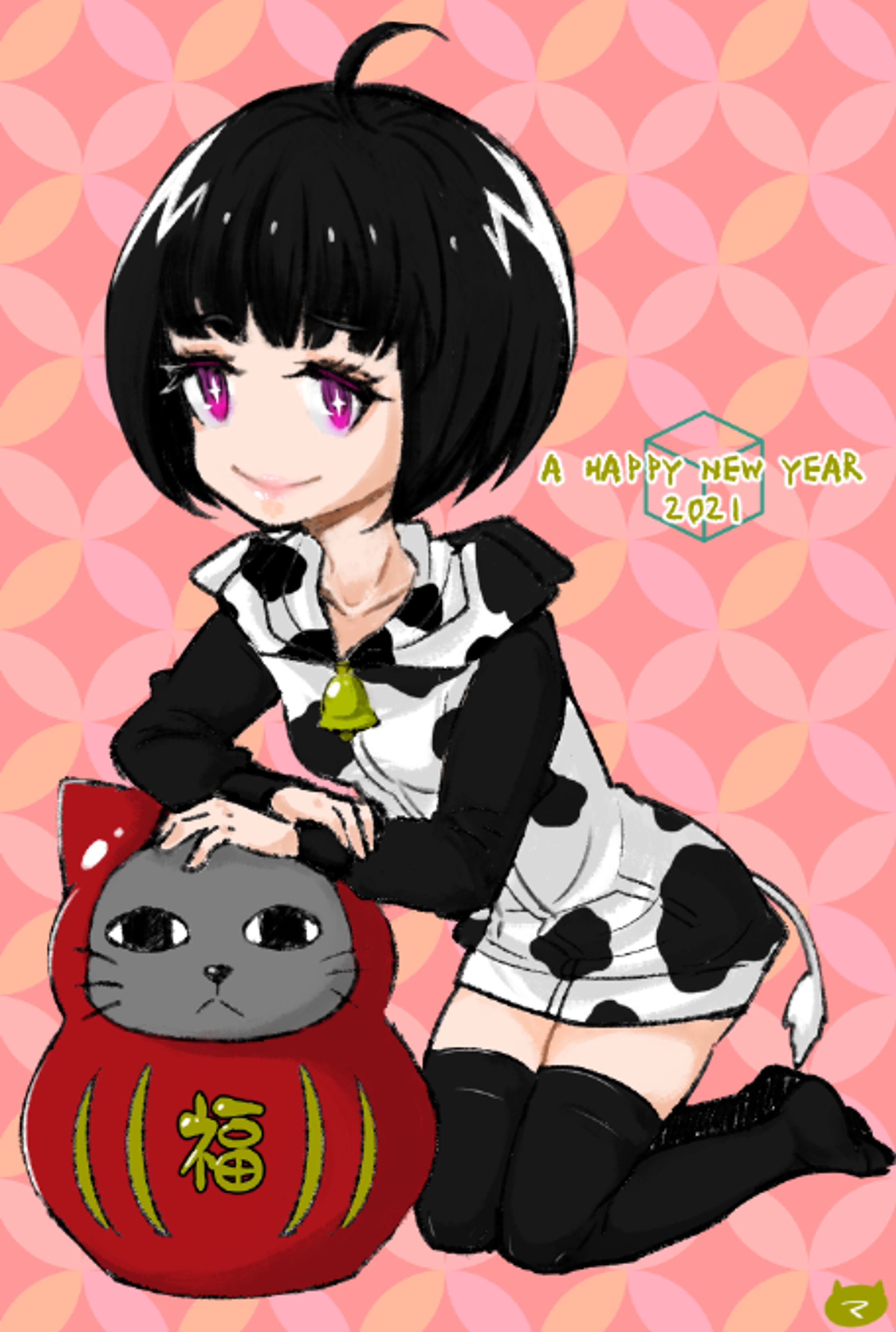 WT/雨取ちゃんお年賀（版権）-1
