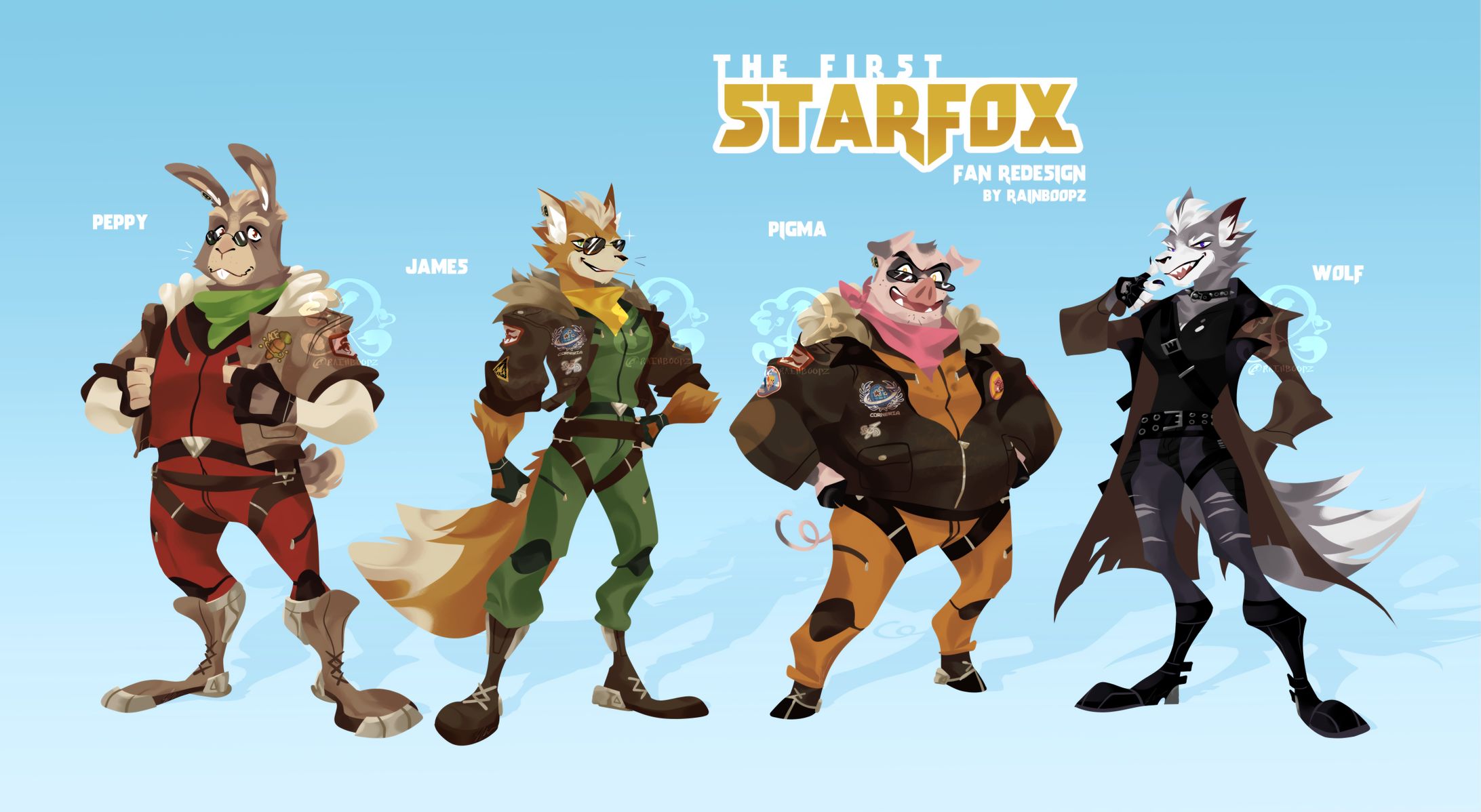 OG Star Fox Redesign-1