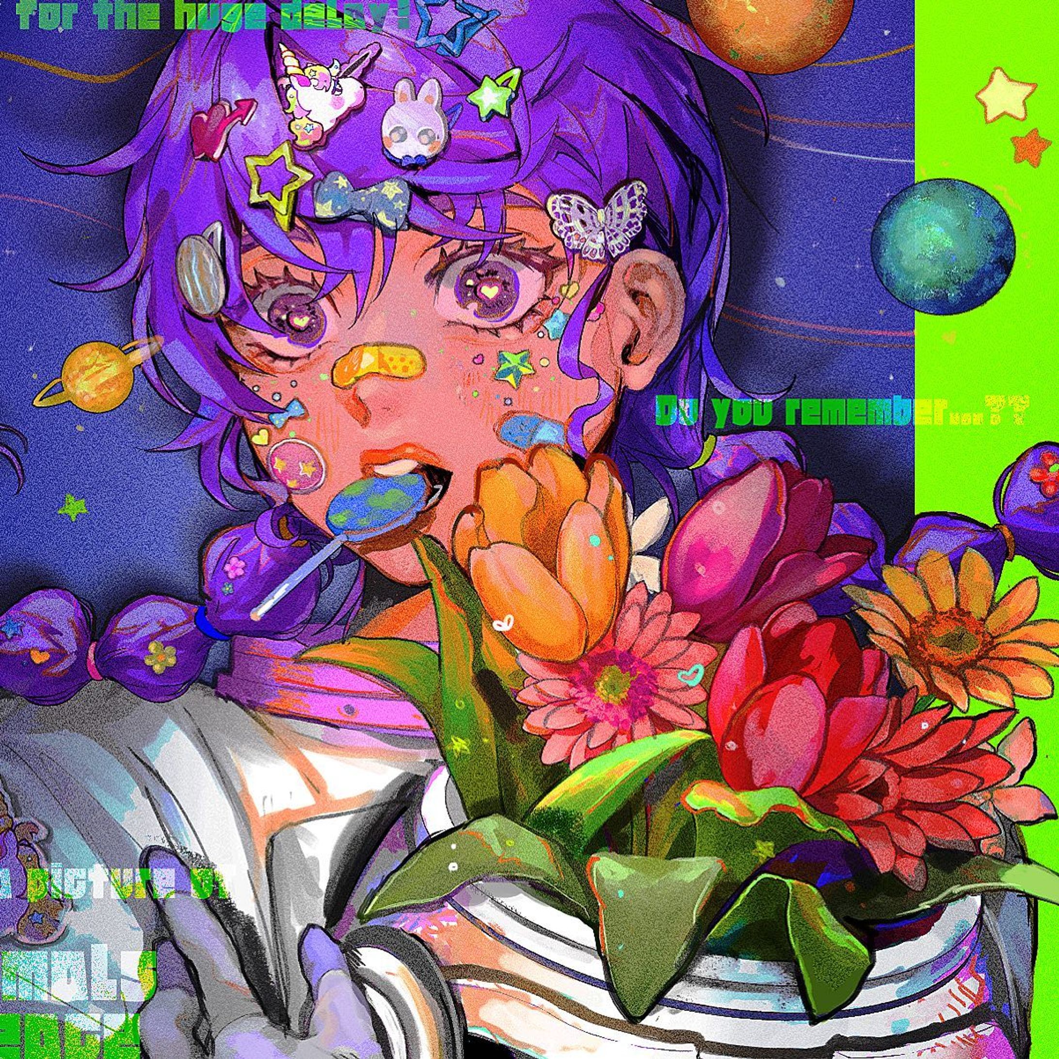 🪐✨
 #illustration  #drawing  #art #girl  #originalcharacter  #イラスト-1