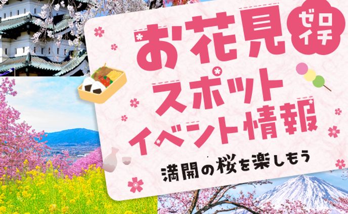 バナー|お花見イベント情報