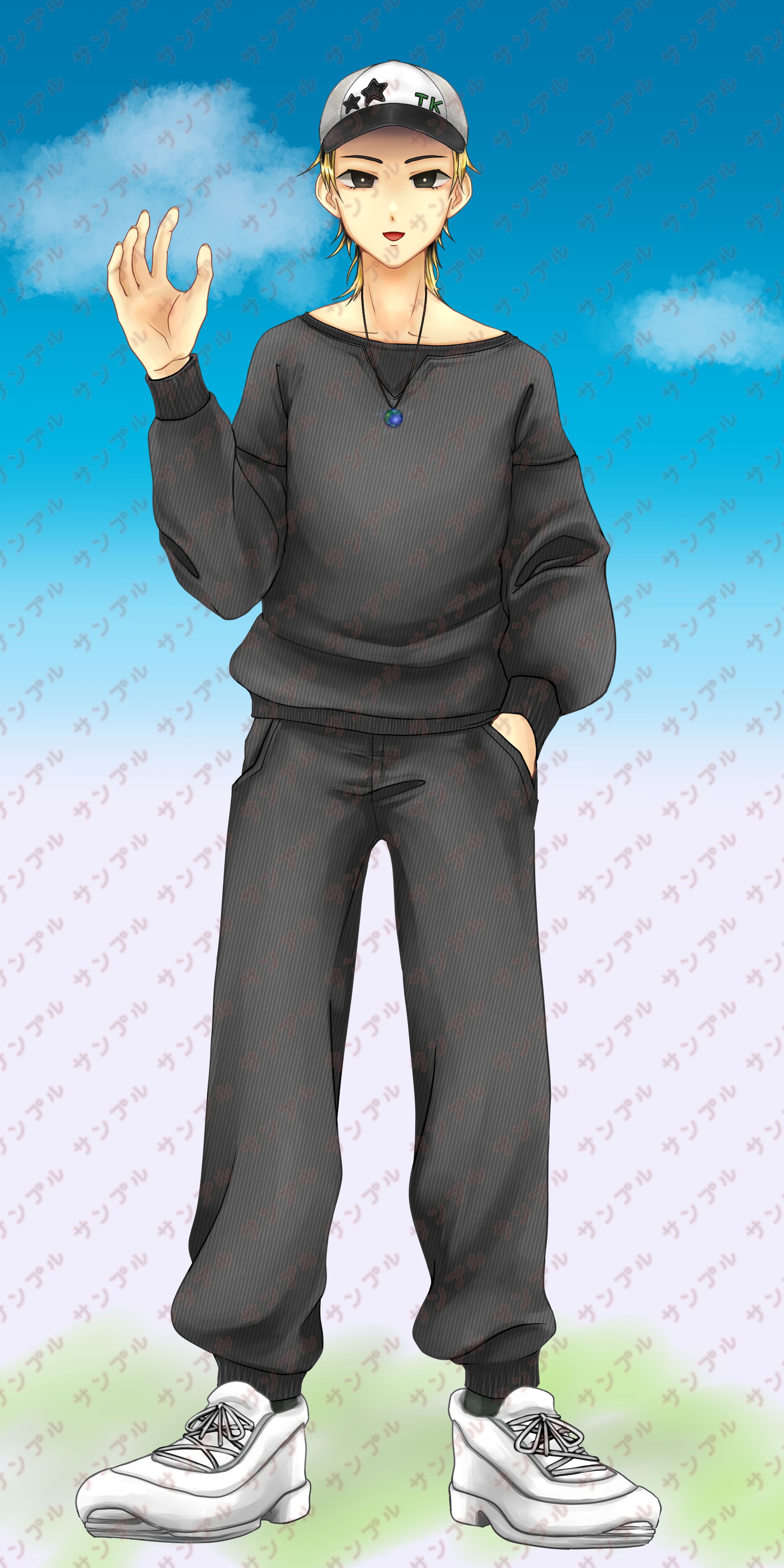 チケさん　立ち絵-1