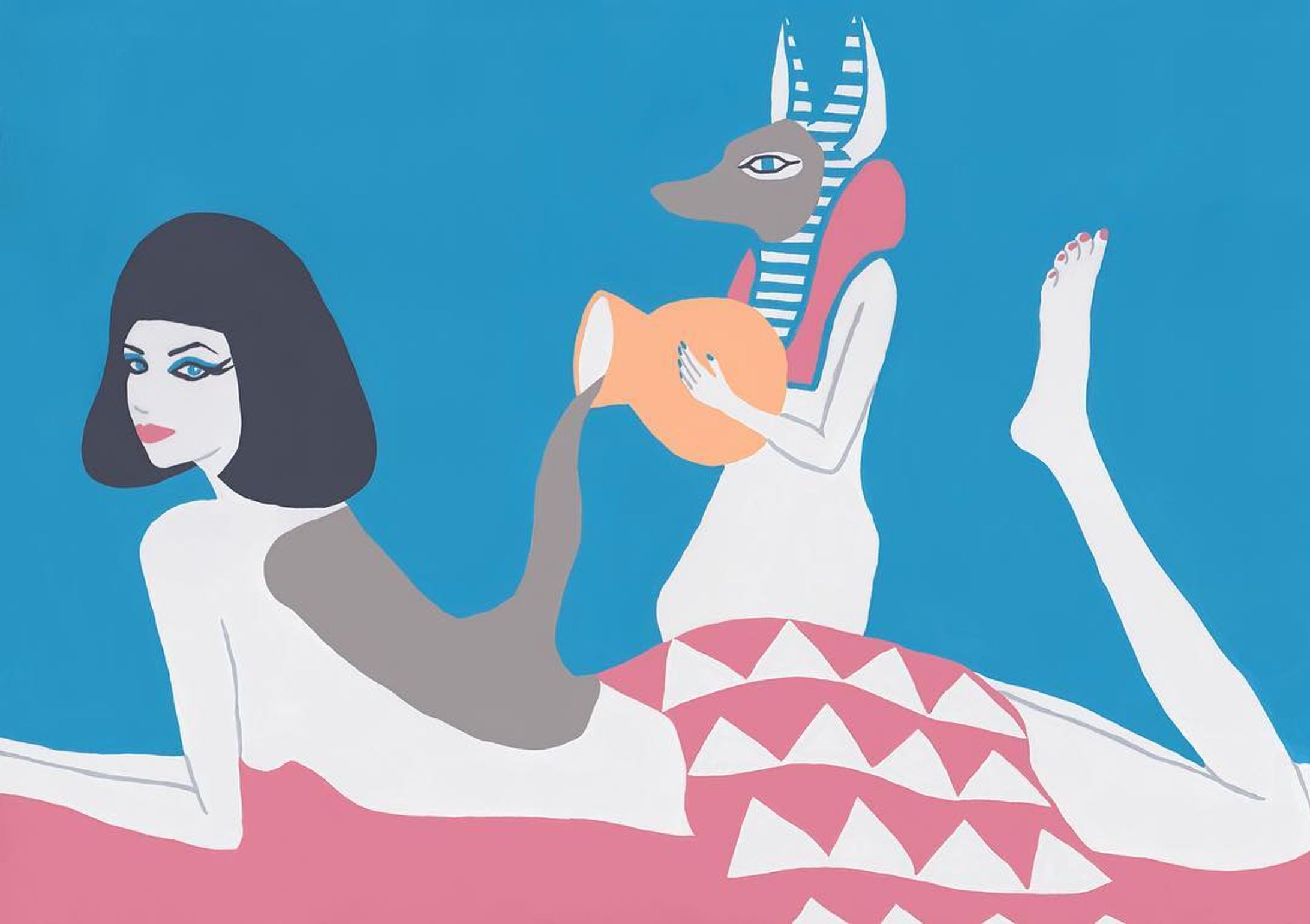Illustration for @numerotokyo May issue.
Thanks! Numero :)
#fashion #cosmetics #beauty #cleopatra #clay #mode #illustration #art #magazine #numero #numérotokyo #elliekubota #outfit #dress #ファッション #アート #イラスト #ヌメロ #雑誌 #カルチャー #美容 #クレオパトラ #泥 #クレイ #メイク #streetluxury #tokyo #london-1