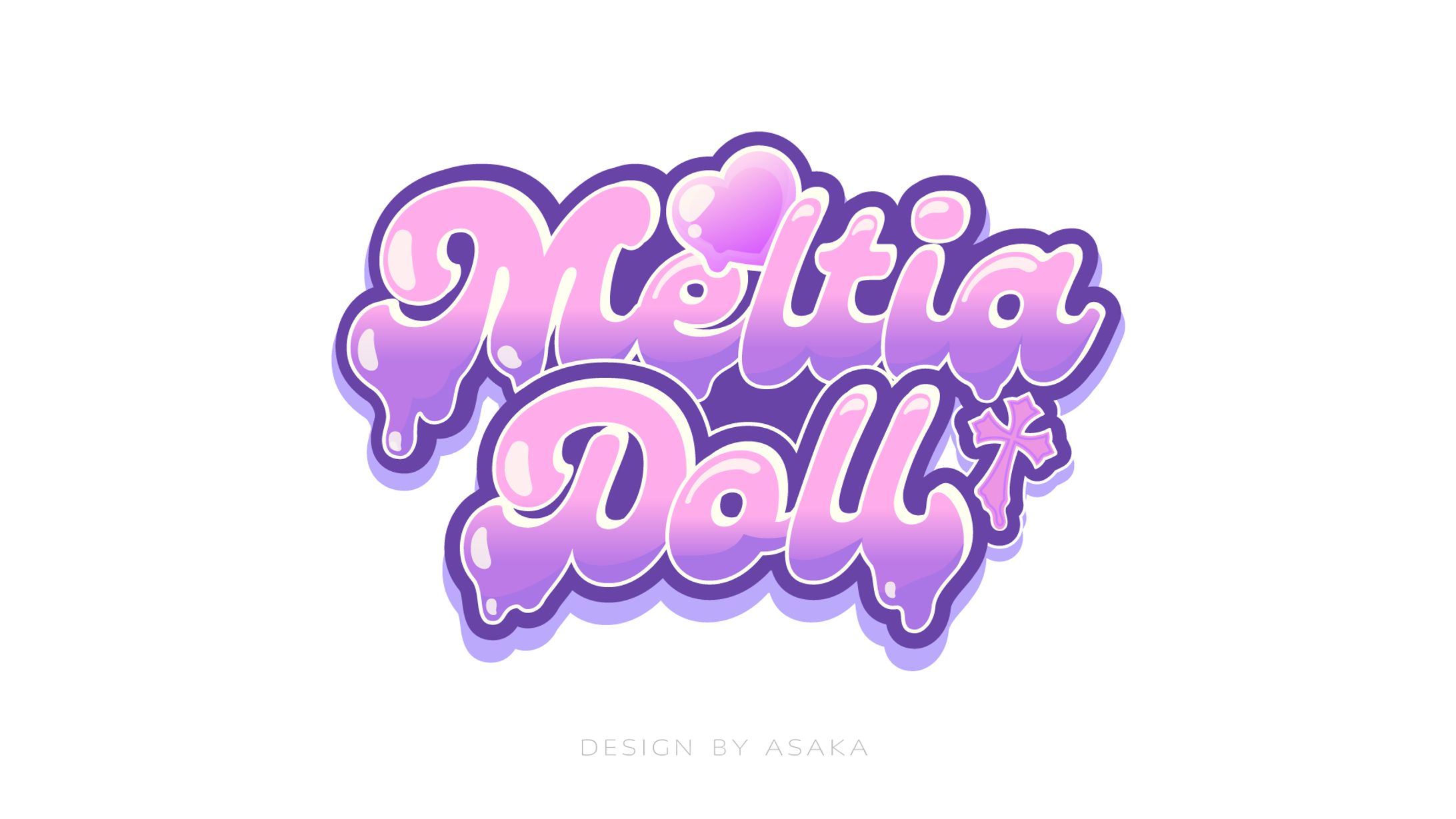 「MeltiaDoll」(2025年/アイドルグループロゴ)-1