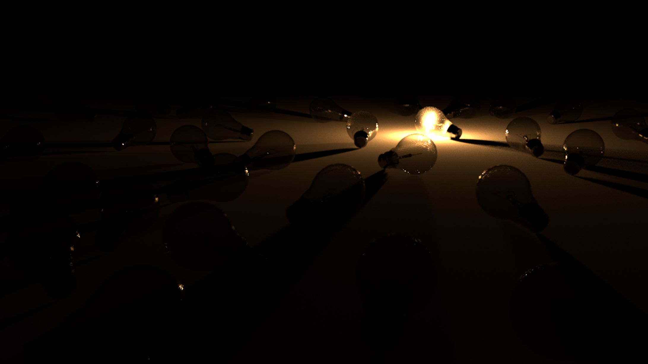 Bola Lampu | 3D Render-1