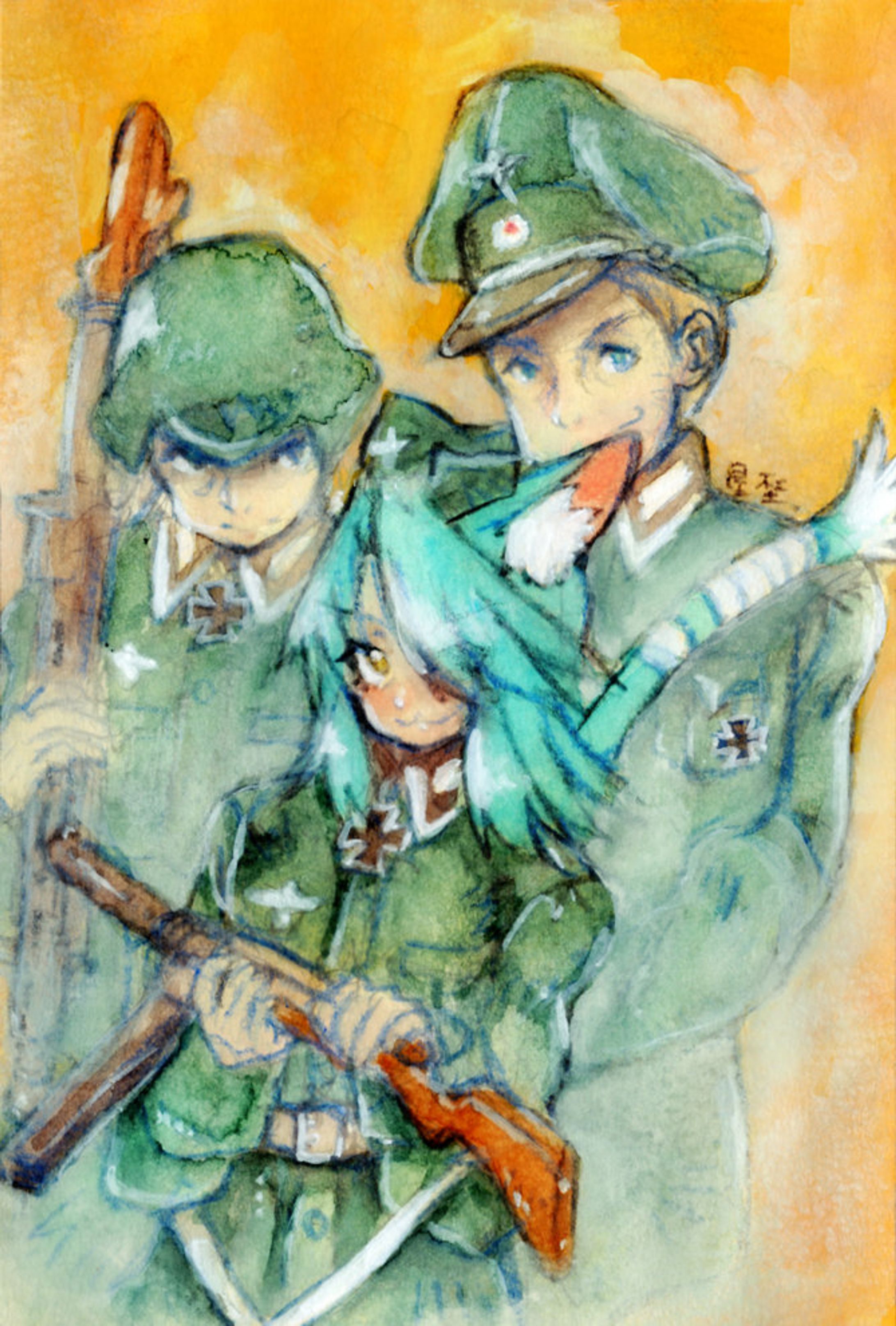 軍装のクラウス-1