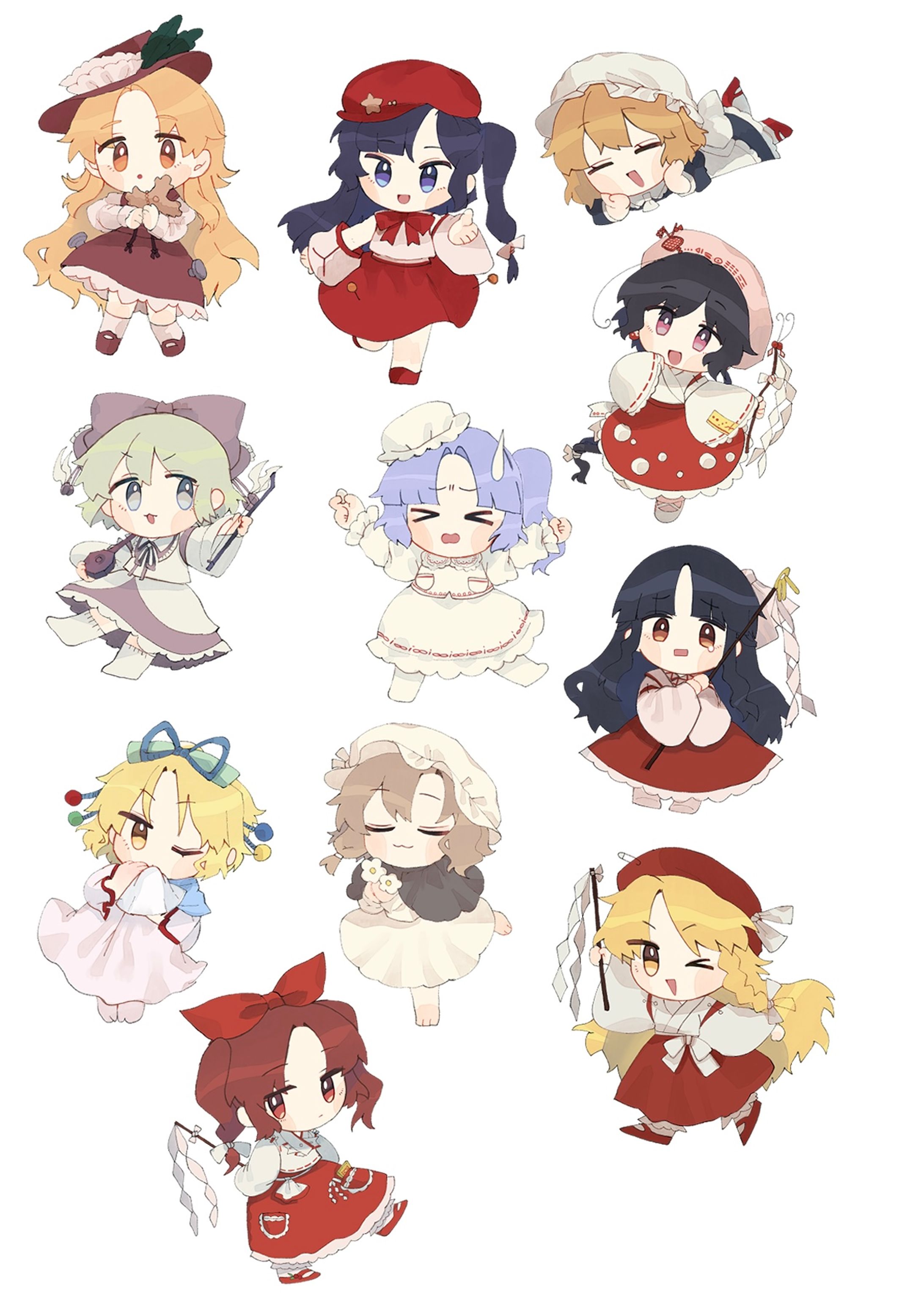 【版権FA】デフォルメイラスト-1