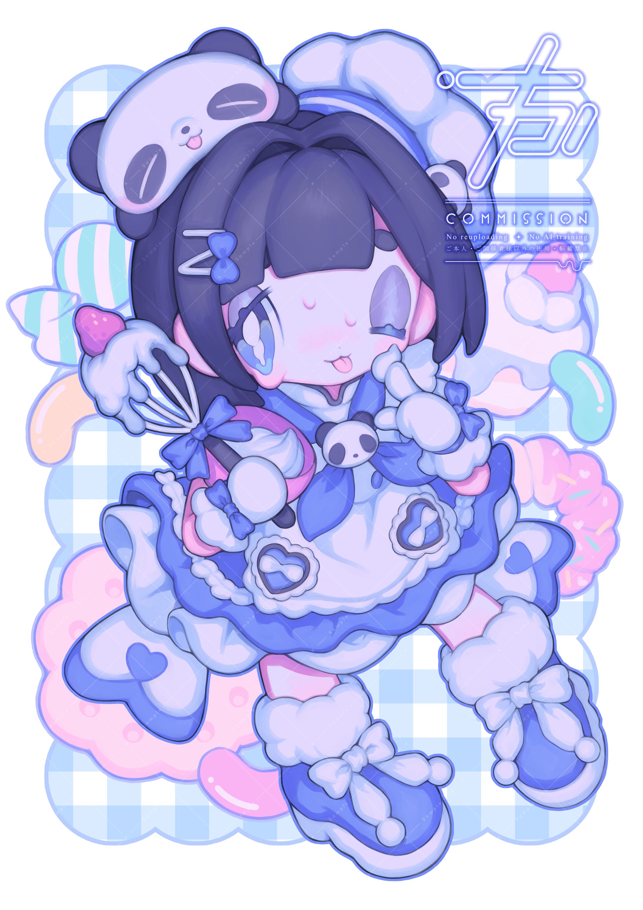 #PANnana 真白あお様 生誕祭2025 グッズイラスト(2025)-1