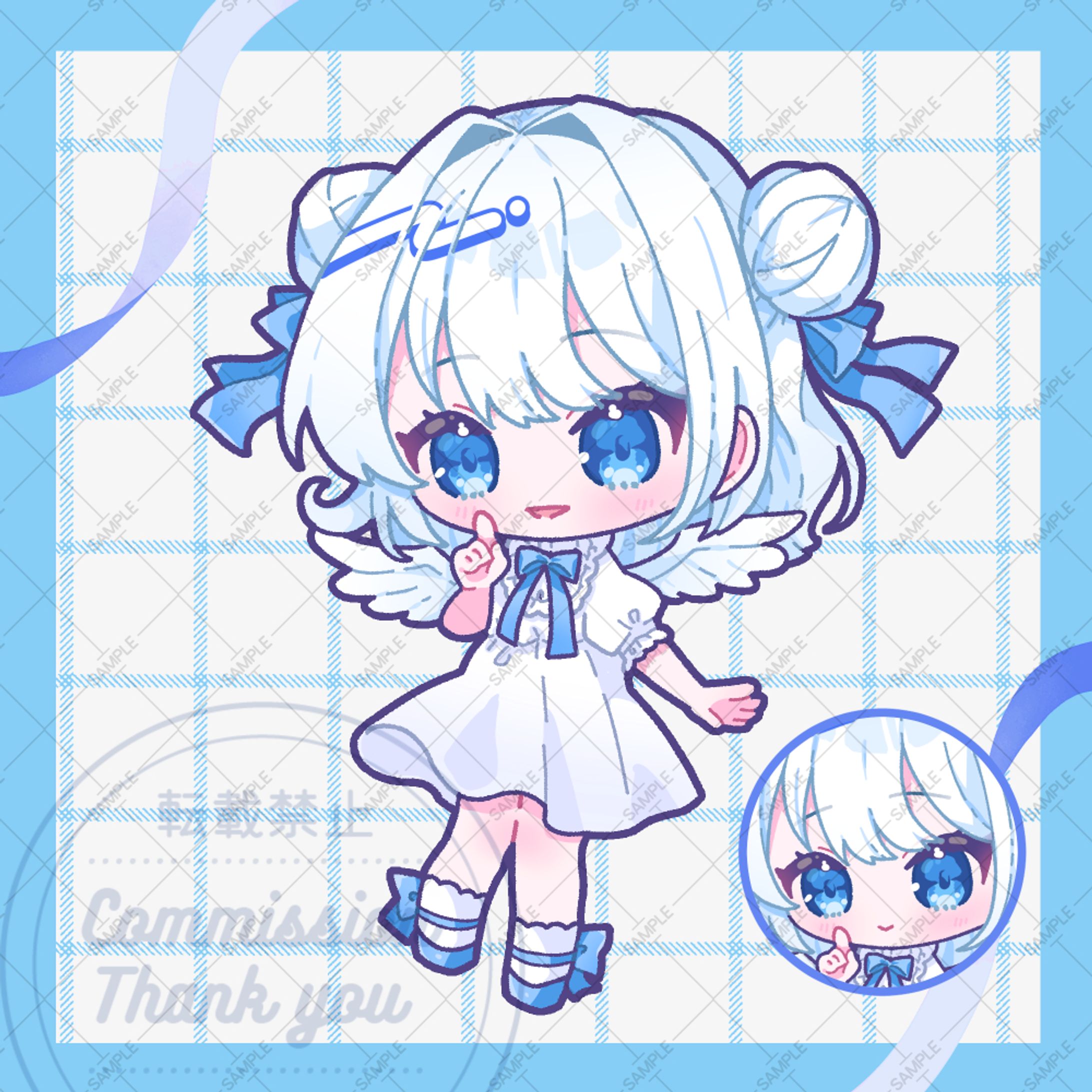 個人様ご依頼SDイラスト-1