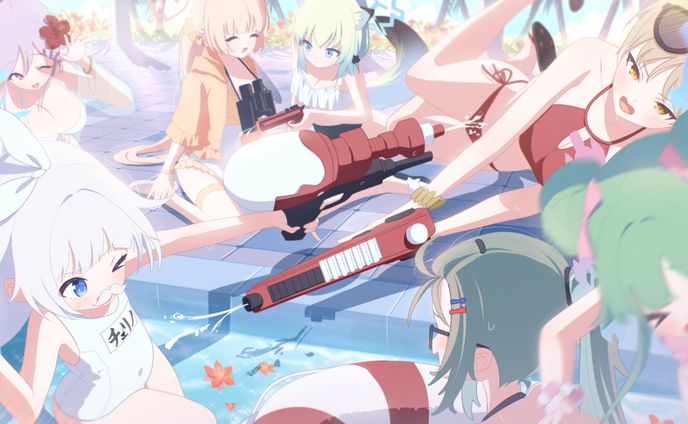 イラスト本『ONE DAY IN KIVOTOS』ゲストイラスト