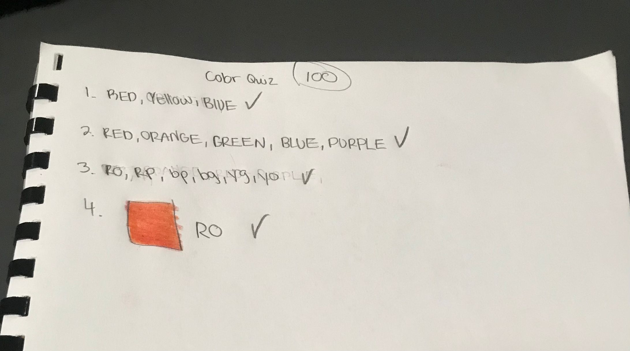 Color Quiz-1