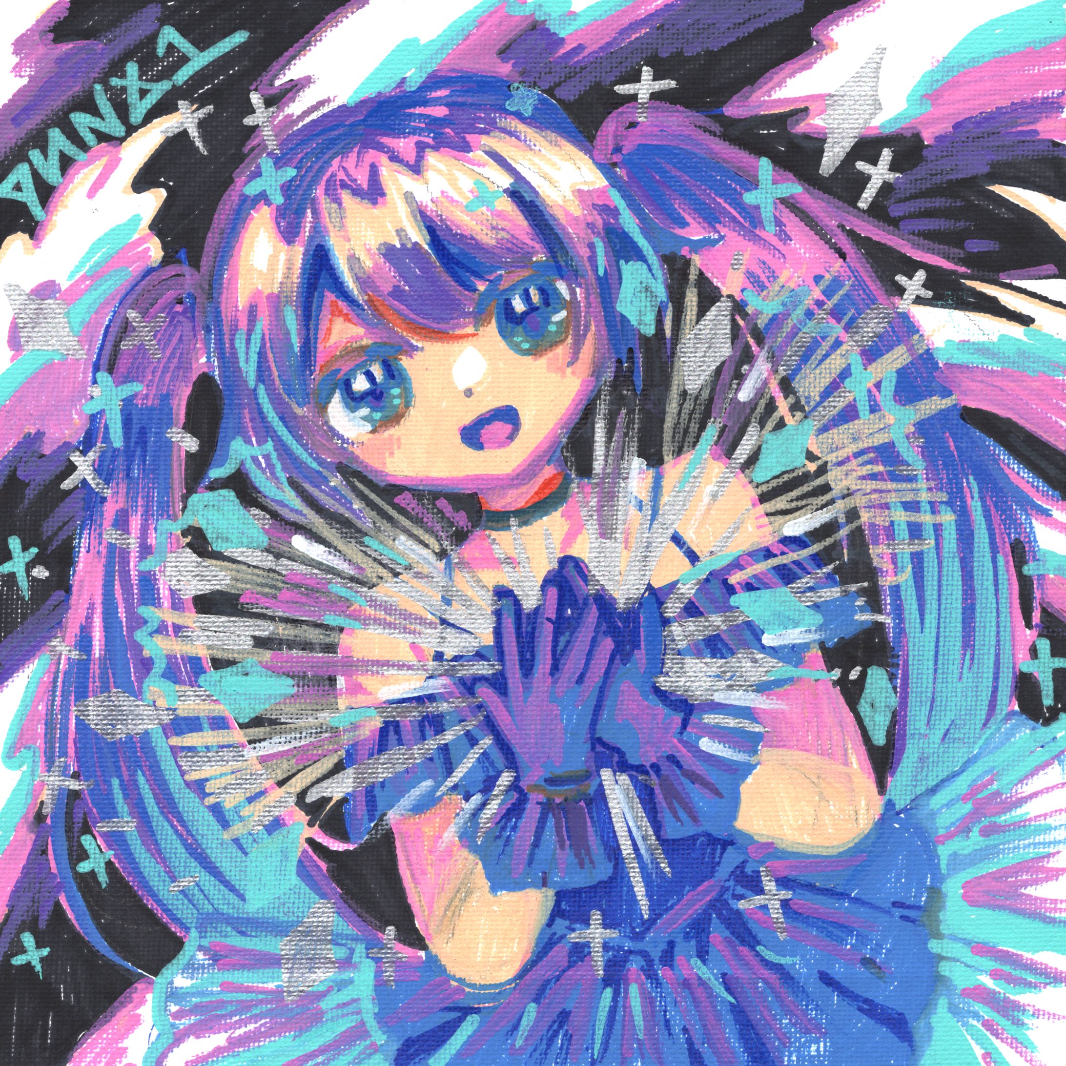 【オリジナル】魔法少女-1