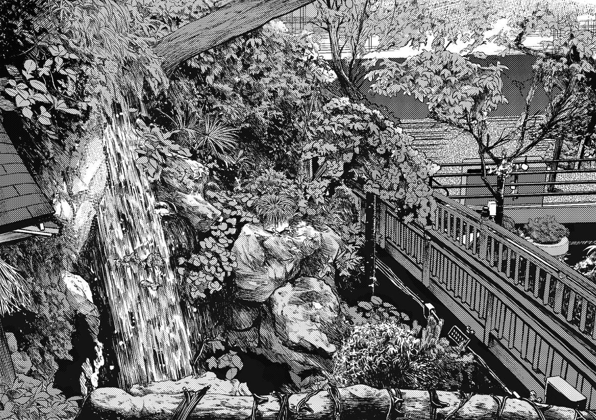 漫画背景(トレース)