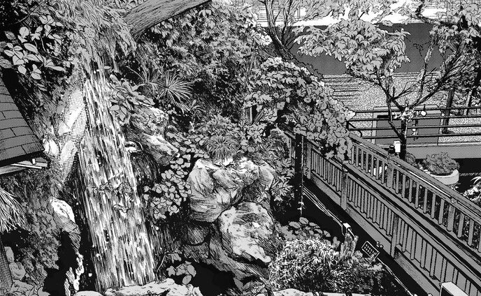 漫画背景(トレース)
