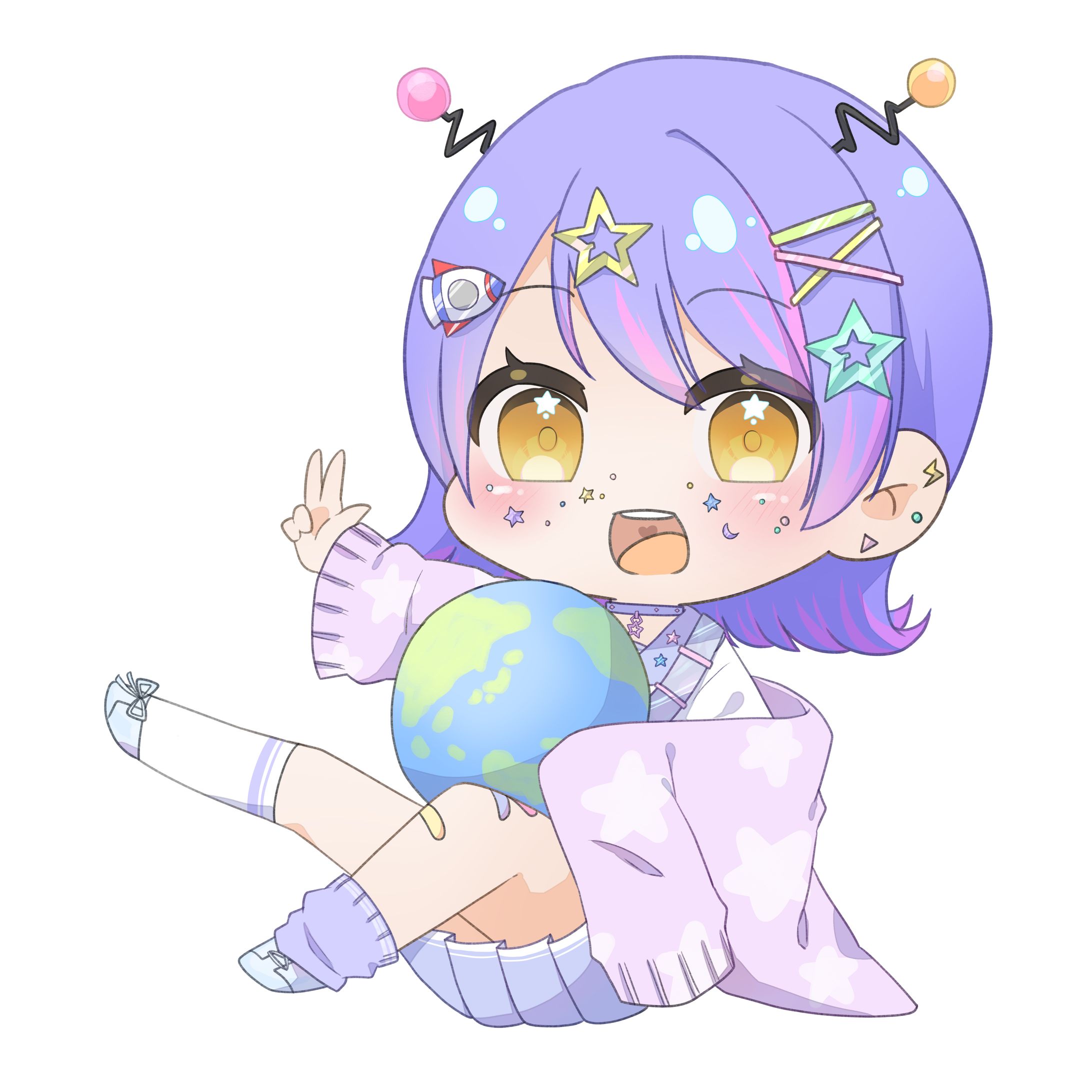 【お仕事】デフォルメイラスト-1